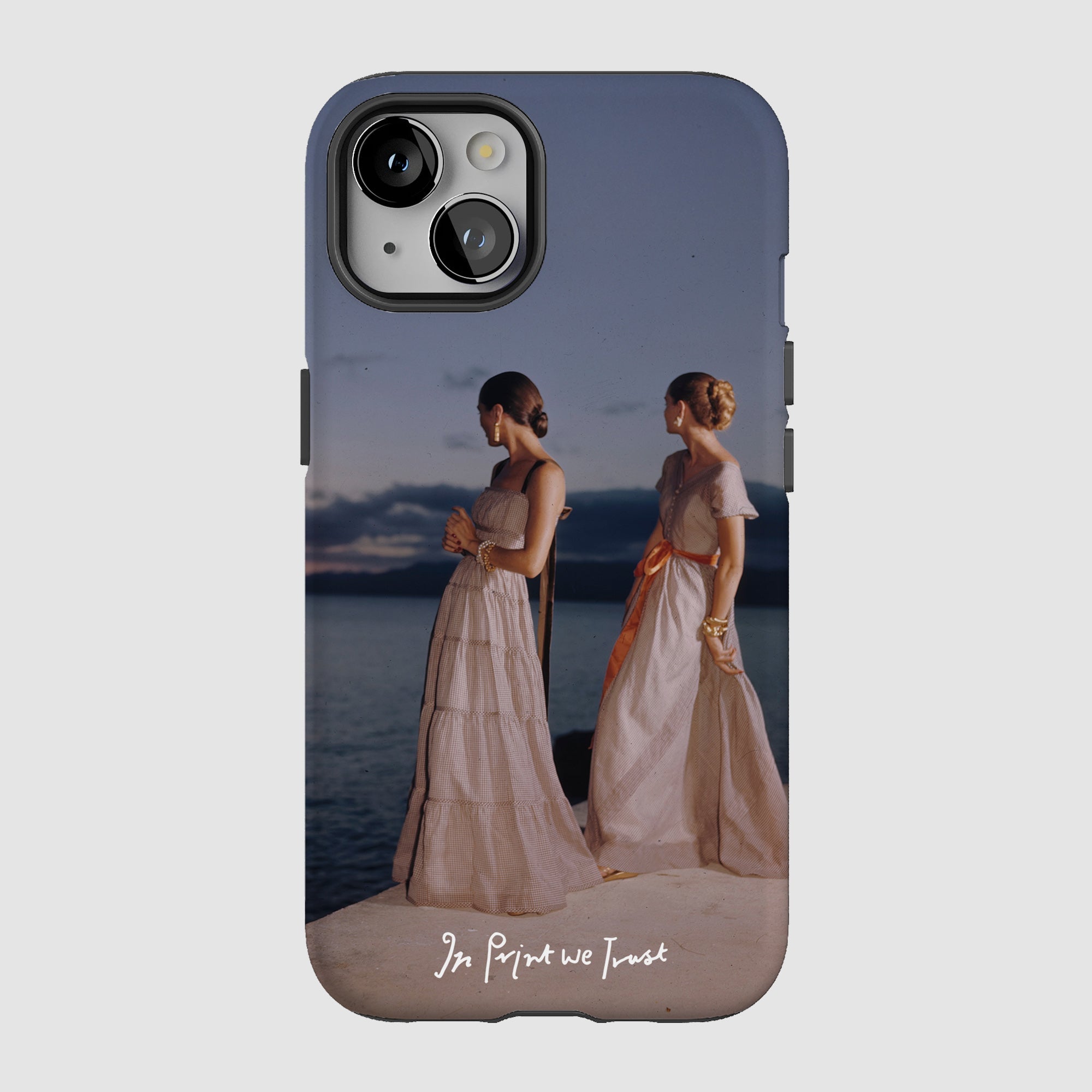 ladies tough iPhone case - In Print We Trust