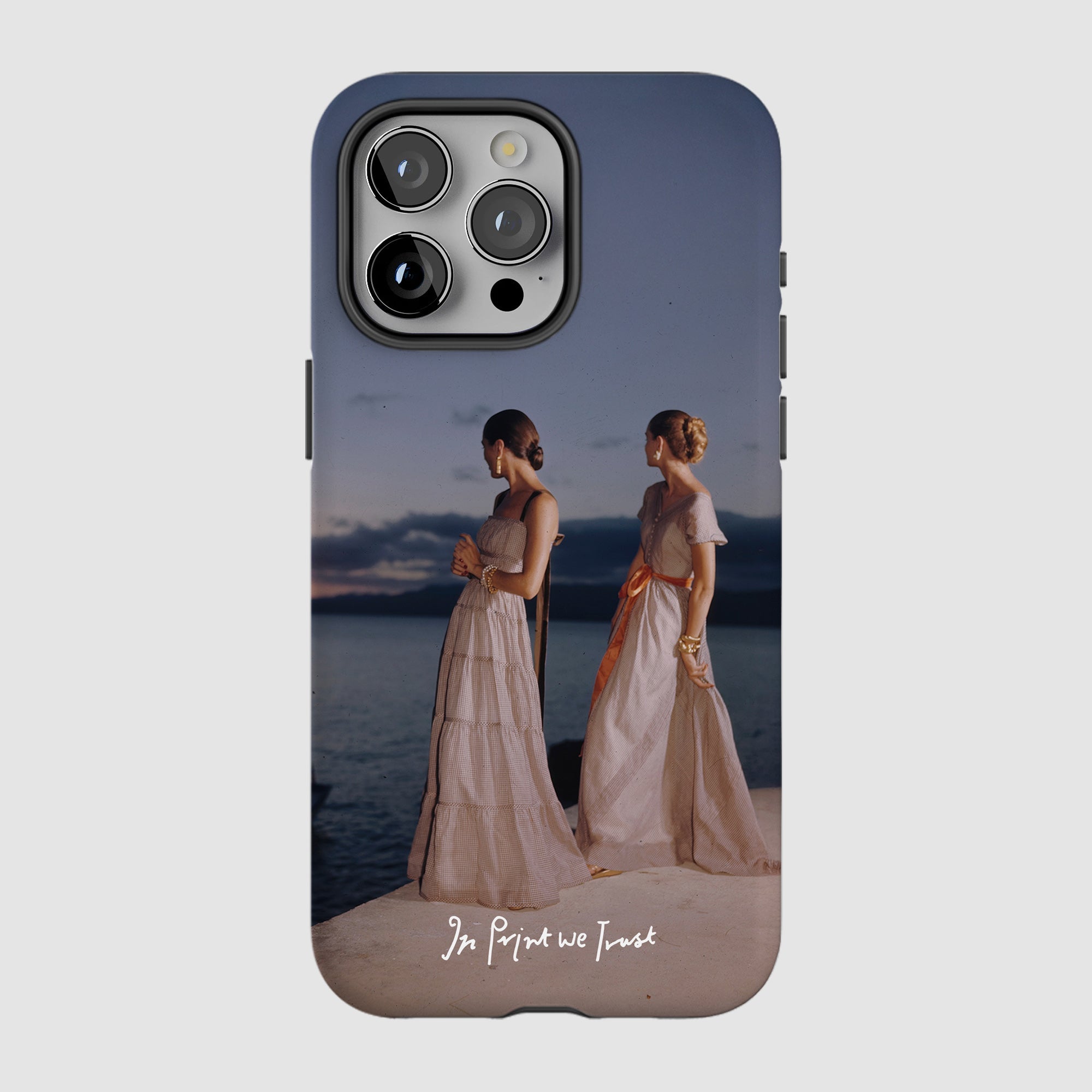 ladies tough iPhone case - In Print We Trust