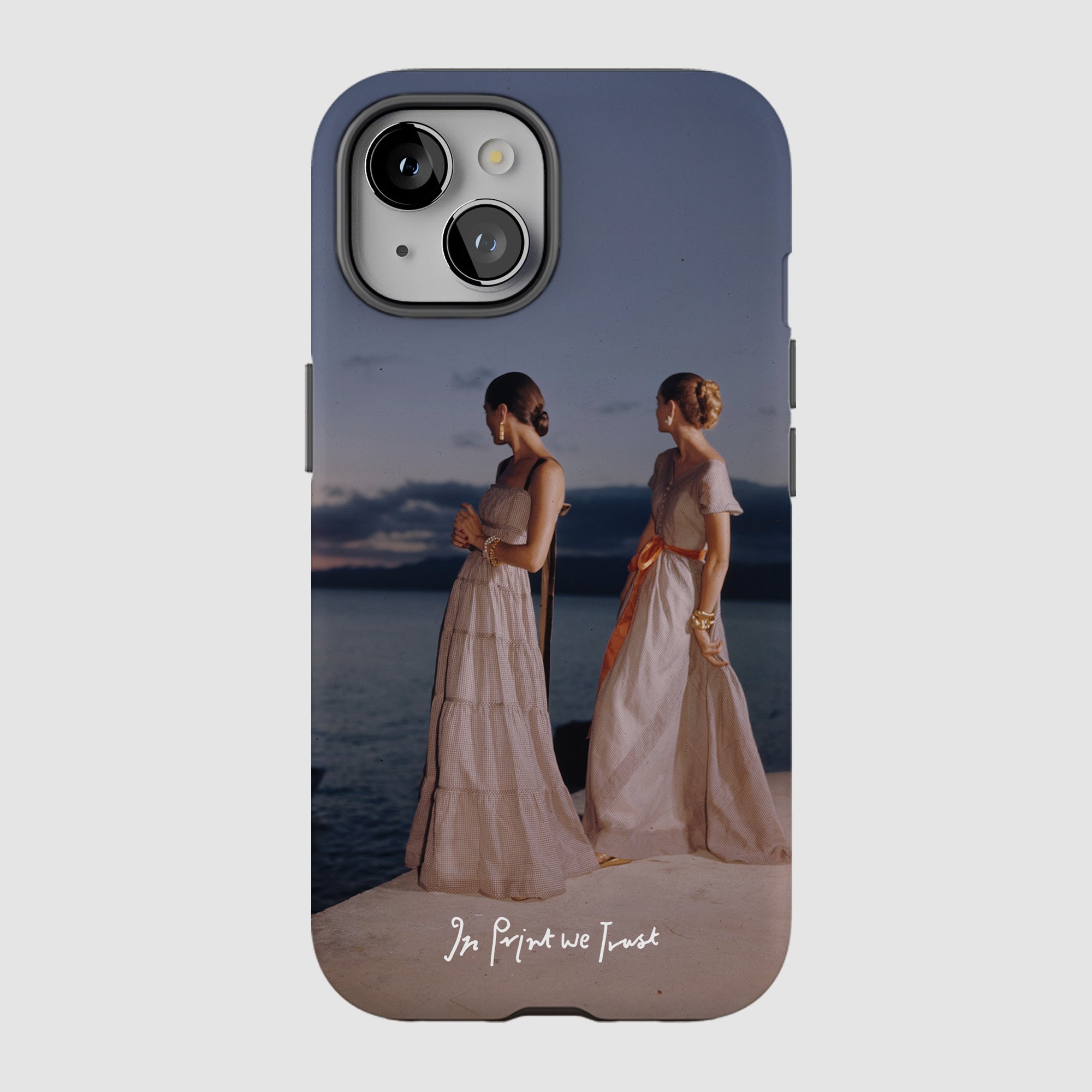 ladies tough iPhone case - In Print We Trust