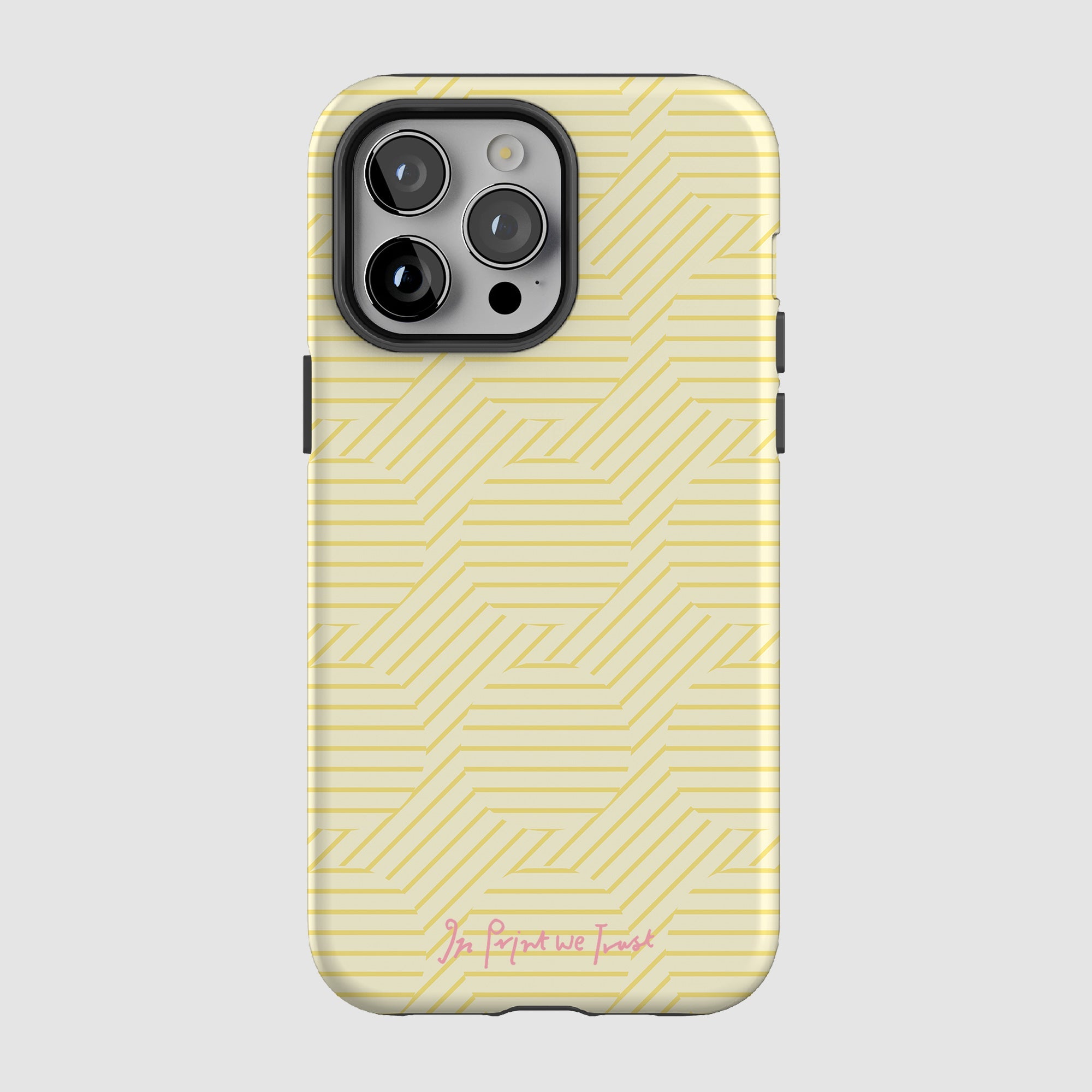 lemon tough iPhone case - In Print We Trust