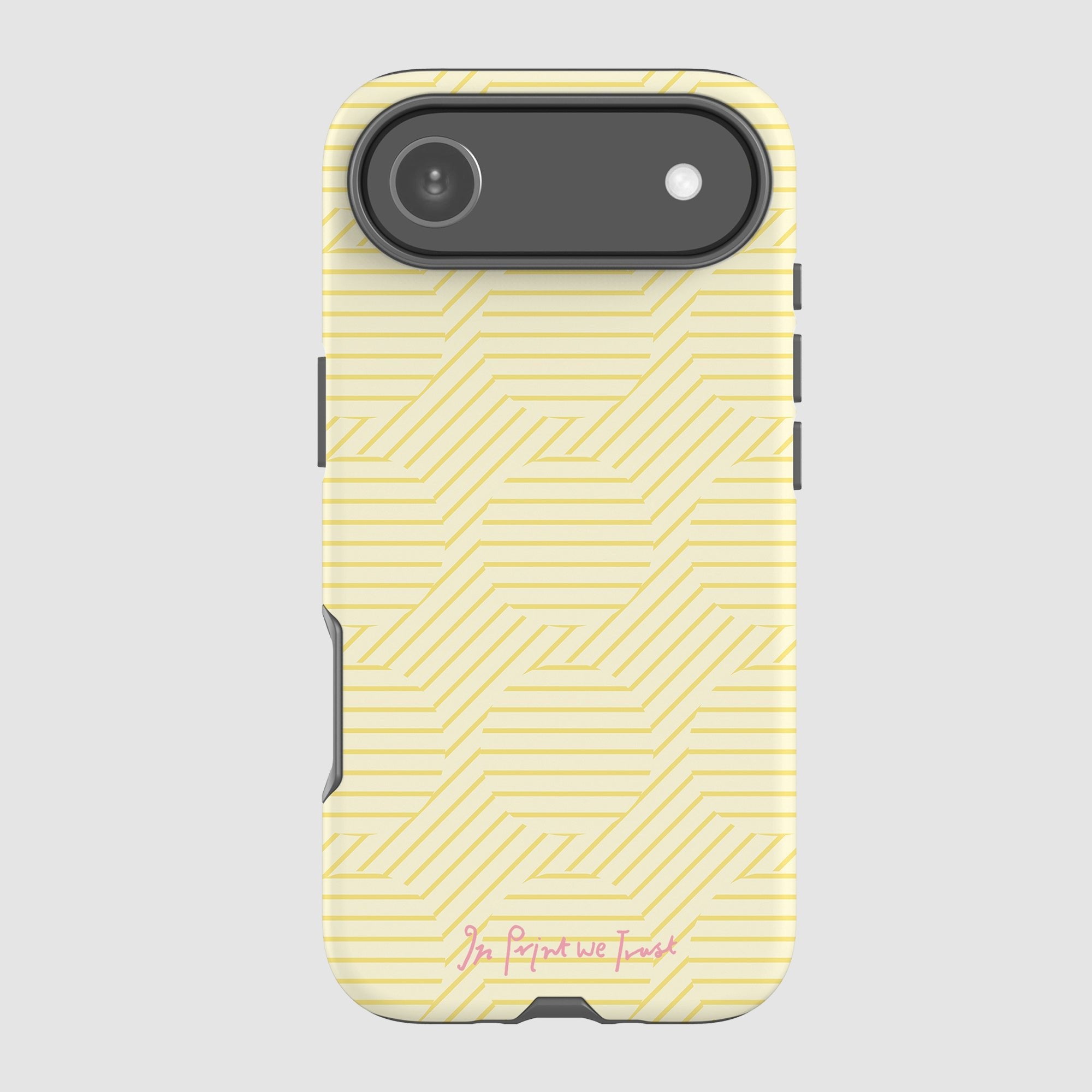 lemon tough iPhone case - In Print We Trust