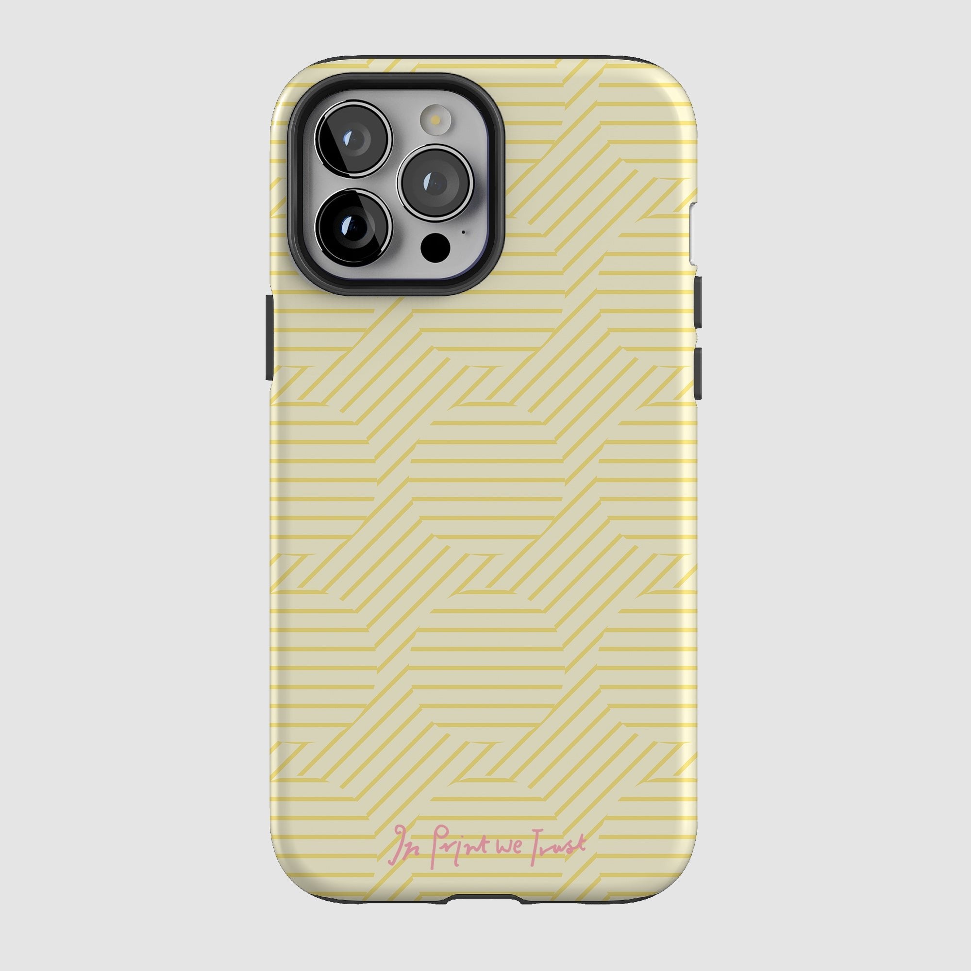 lemon tough iPhone case - In Print We Trust