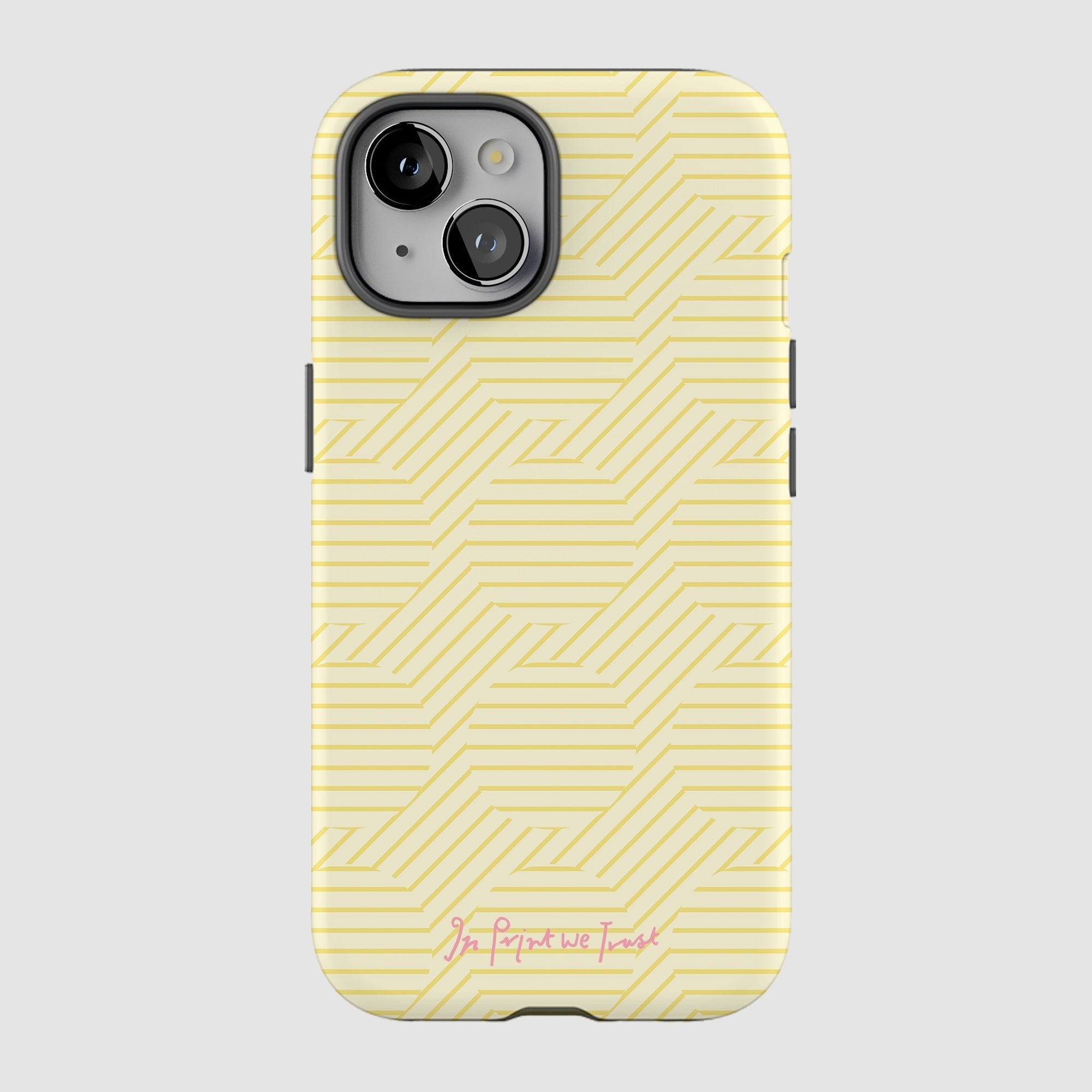 lemon tough iPhone case - In Print We Trust