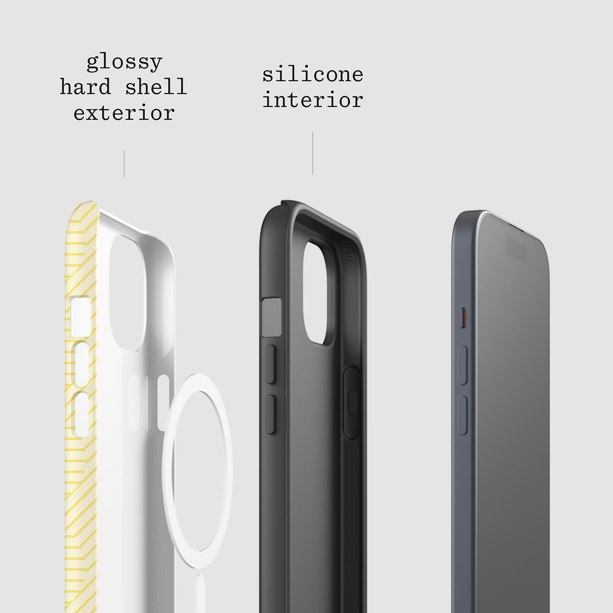 lemon tough iPhone case - In Print We Trust