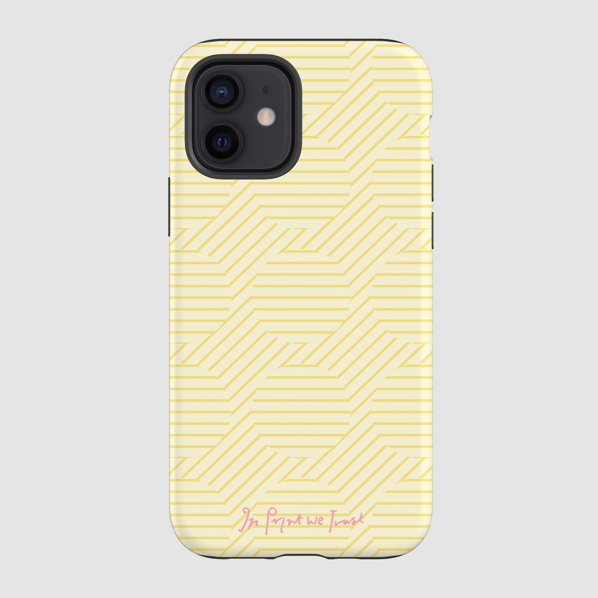 lemon tough iPhone case - In Print We Trust