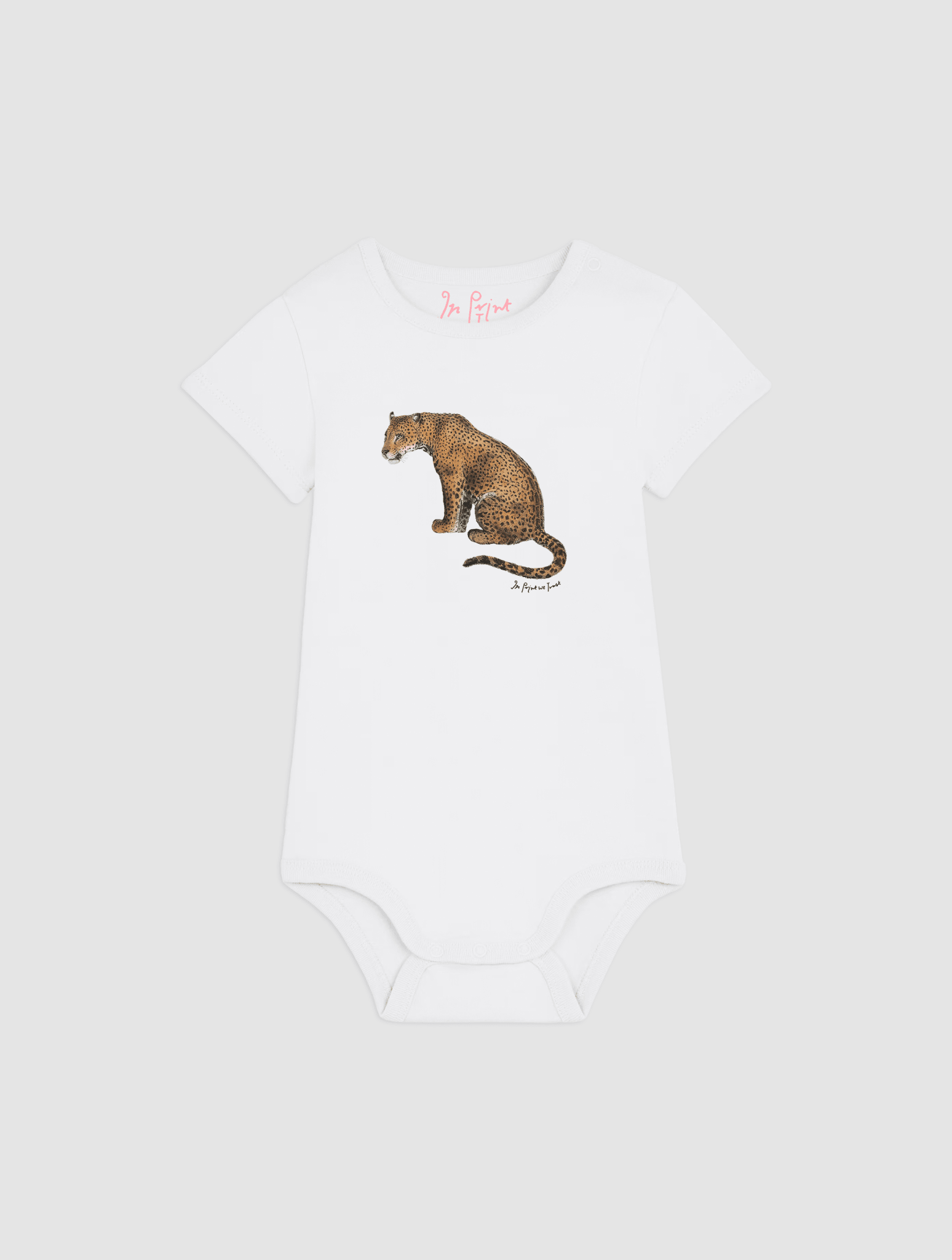 leopard bodysuit for babies - In Print We Trust