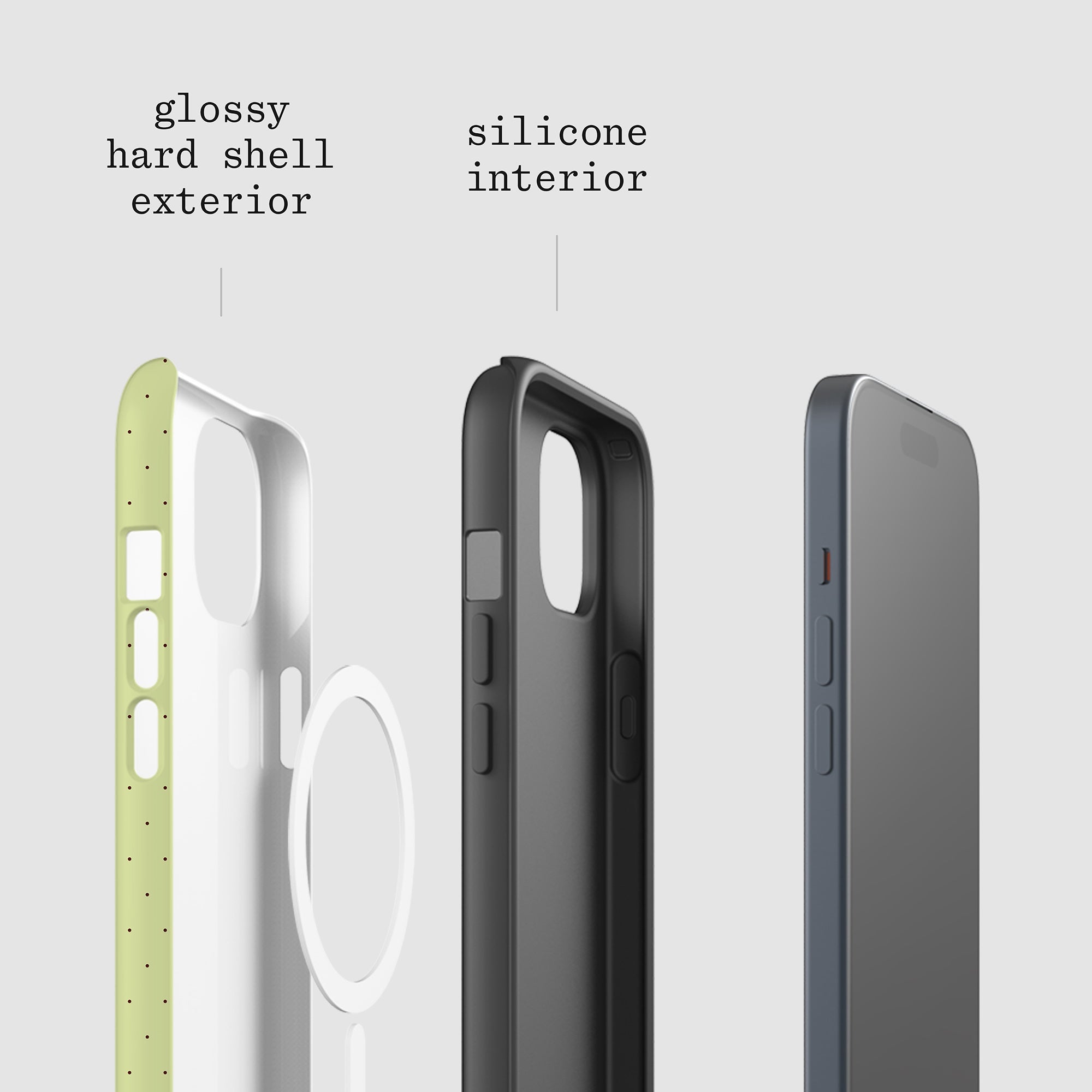 lime tough iPhone case - In Print We Trust