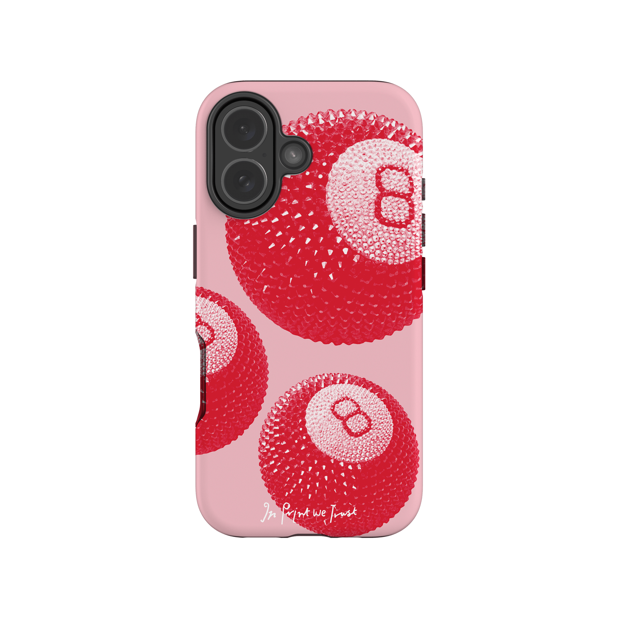 lucky shot tough iPhone case - In Print We Trust