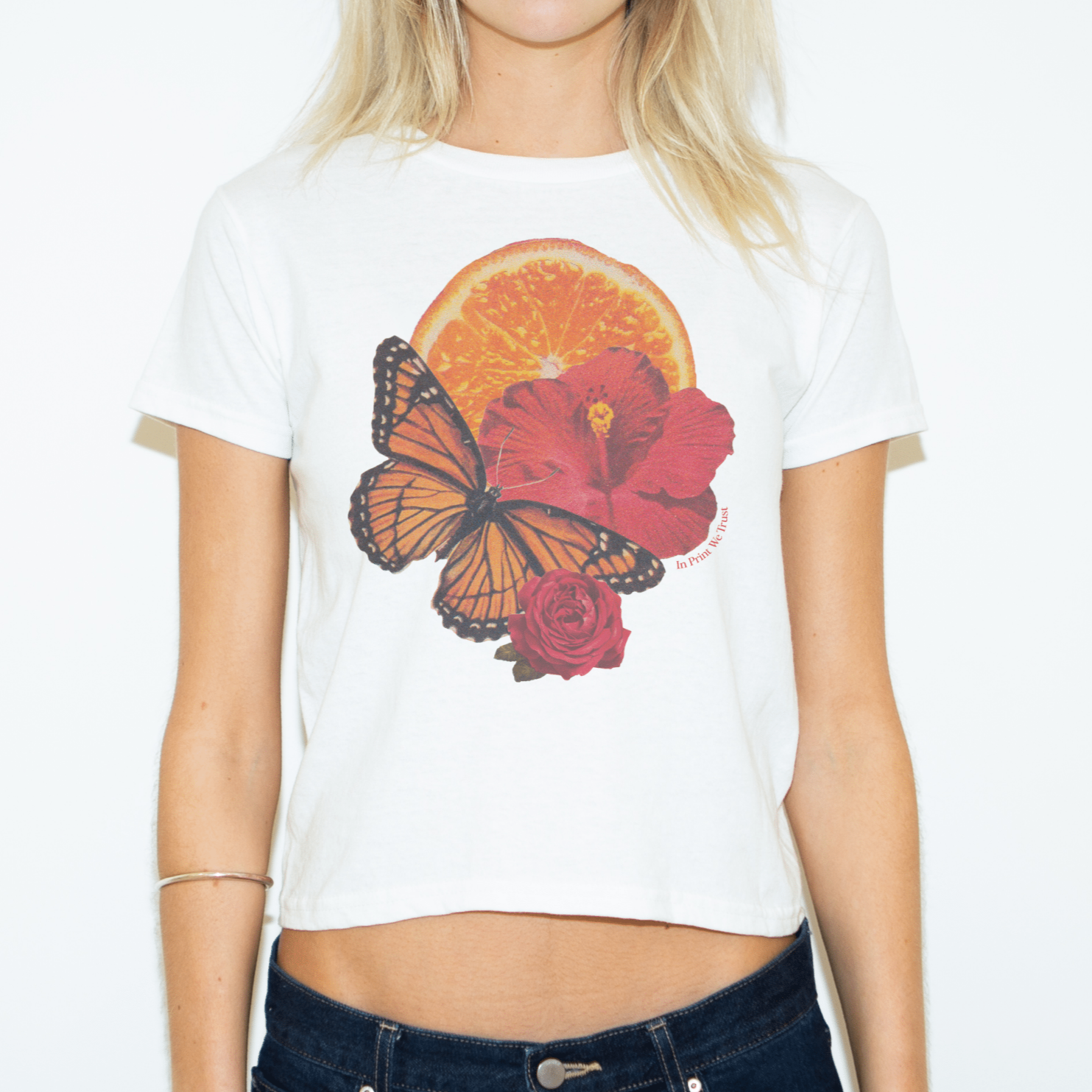 'Natural Beauty' baby tee - In Print We Trust