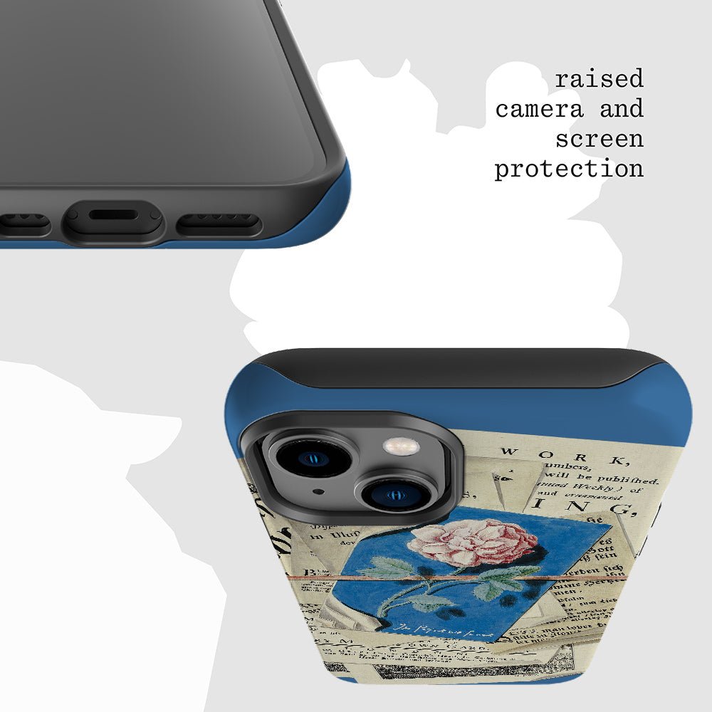 newspaper tough iPhone case - In Print We Trust