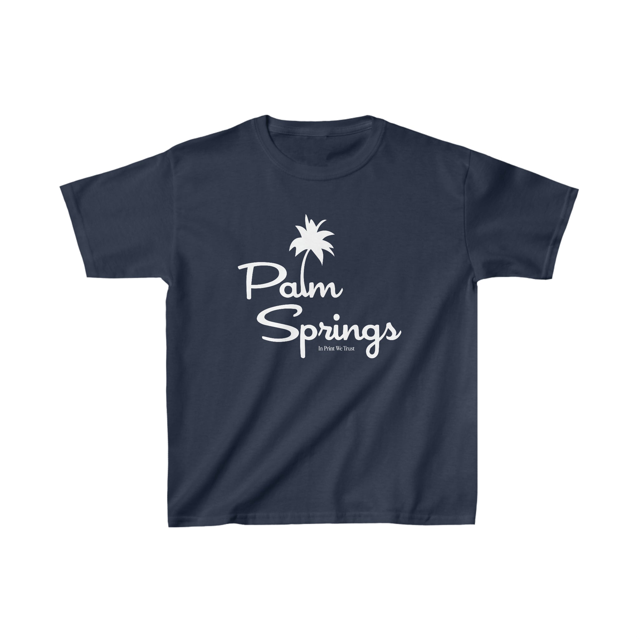 'Palm Springs' baby tee - In Print We Trust