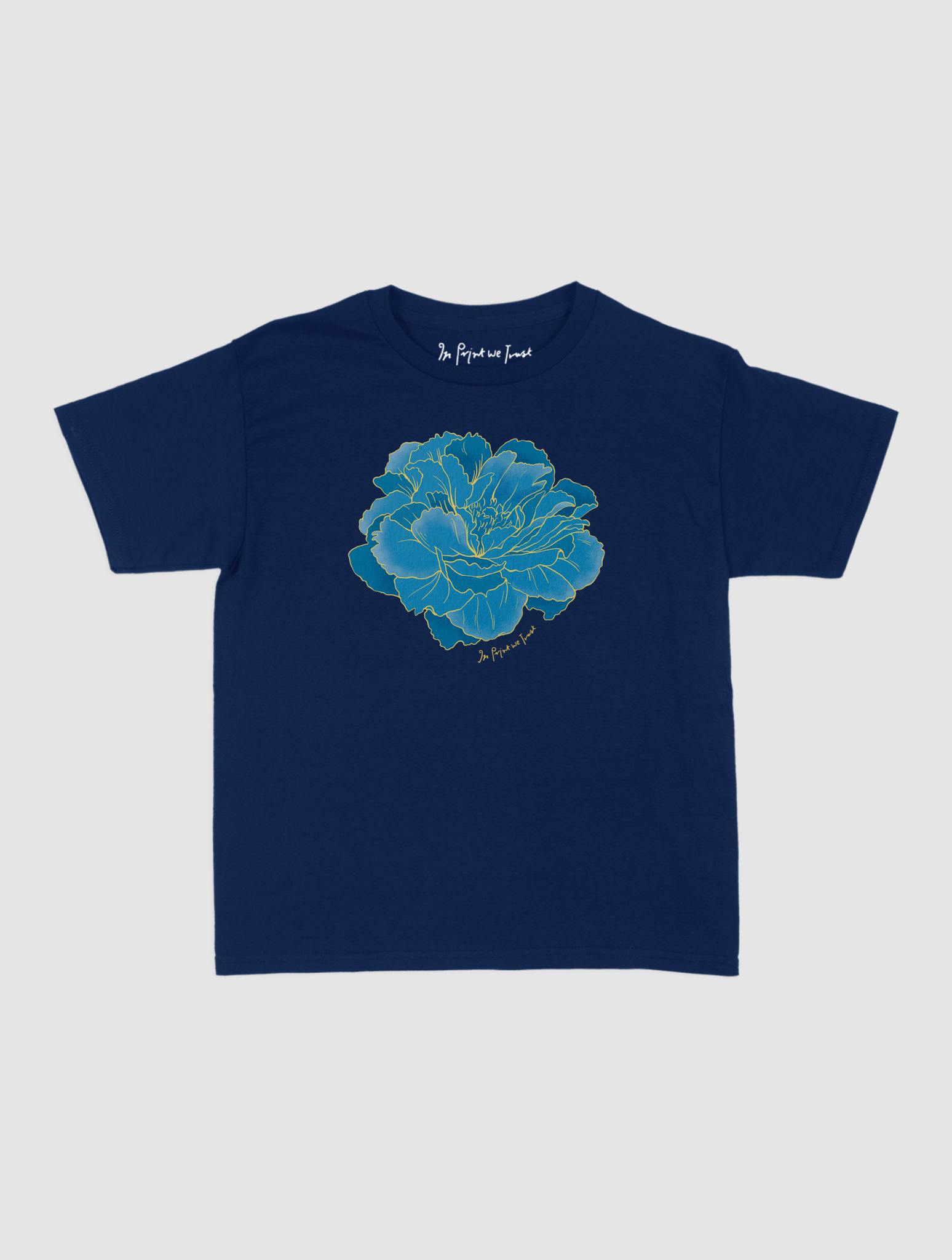 peony baby tee - In Print We Trust