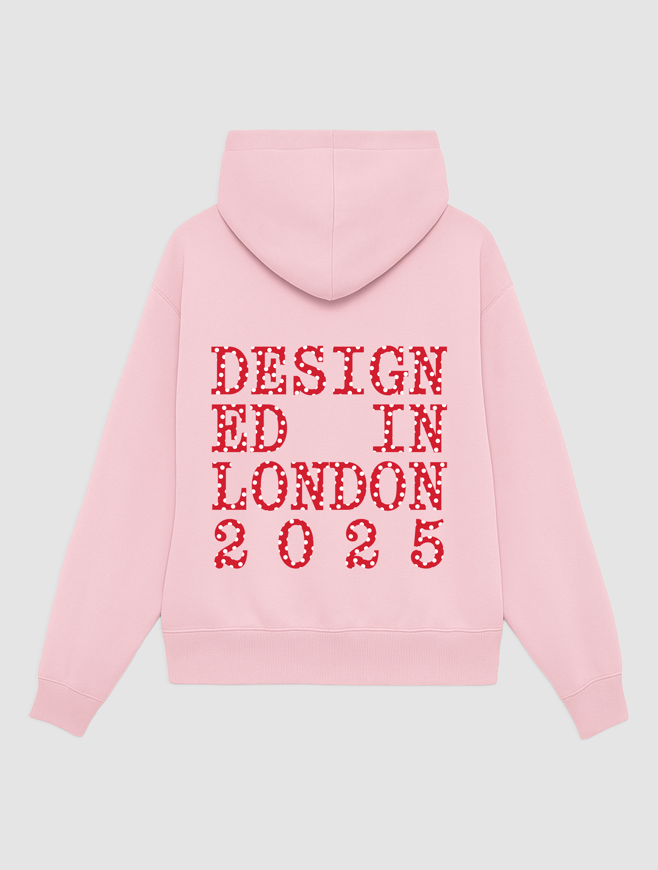 designed in london hoodie