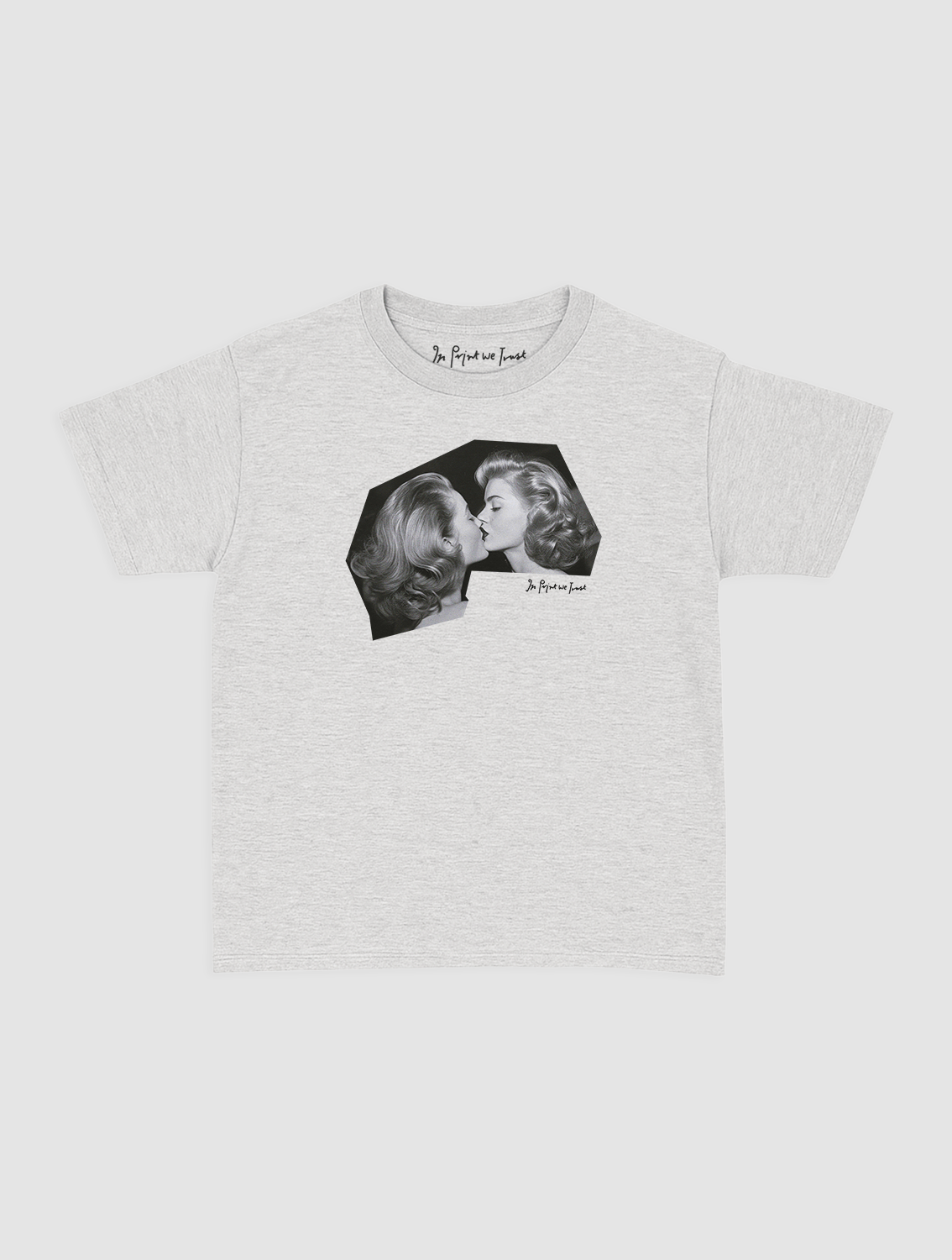 pucker up baby tee - In Print We Trust