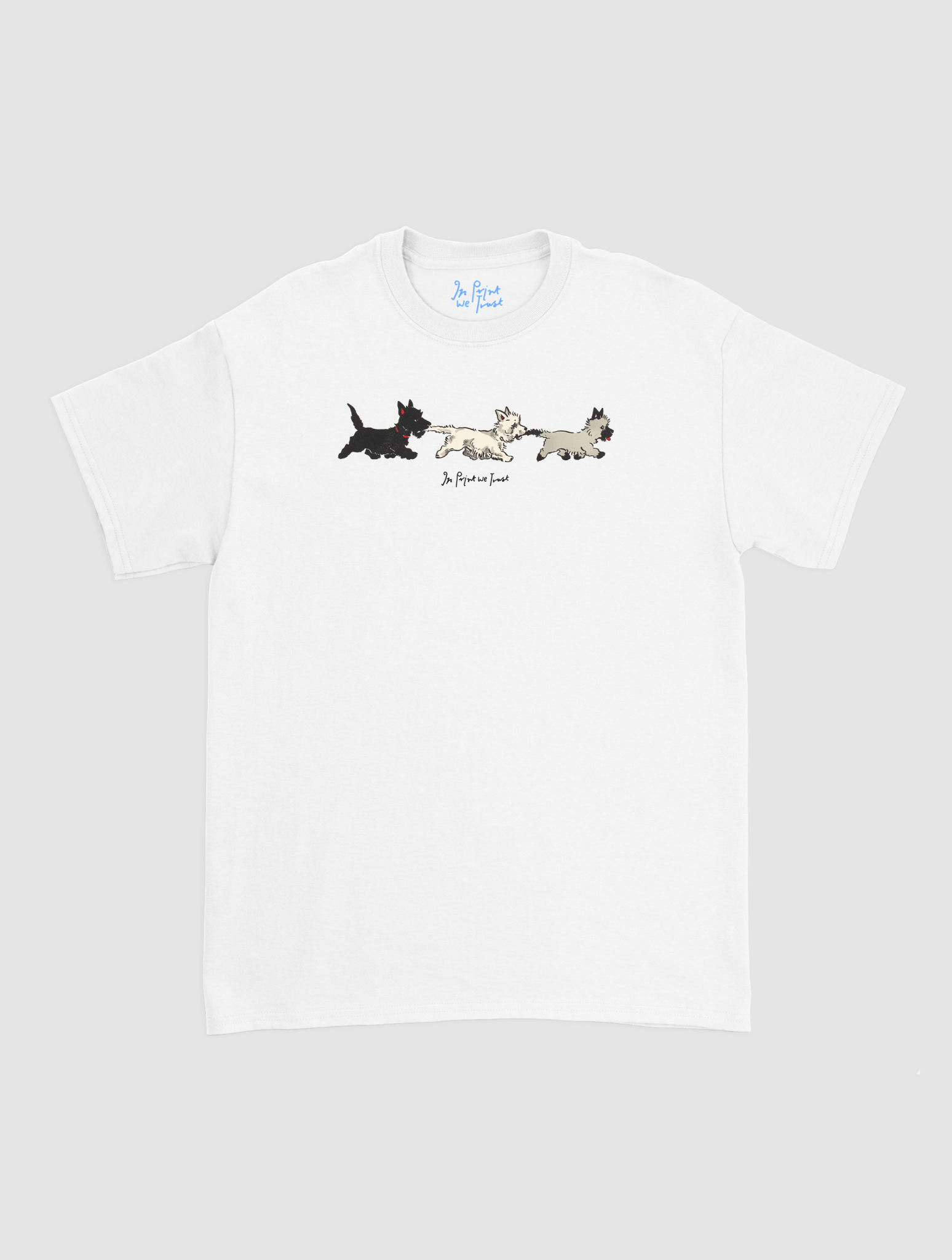 puppies classic tee - In Print We Trust