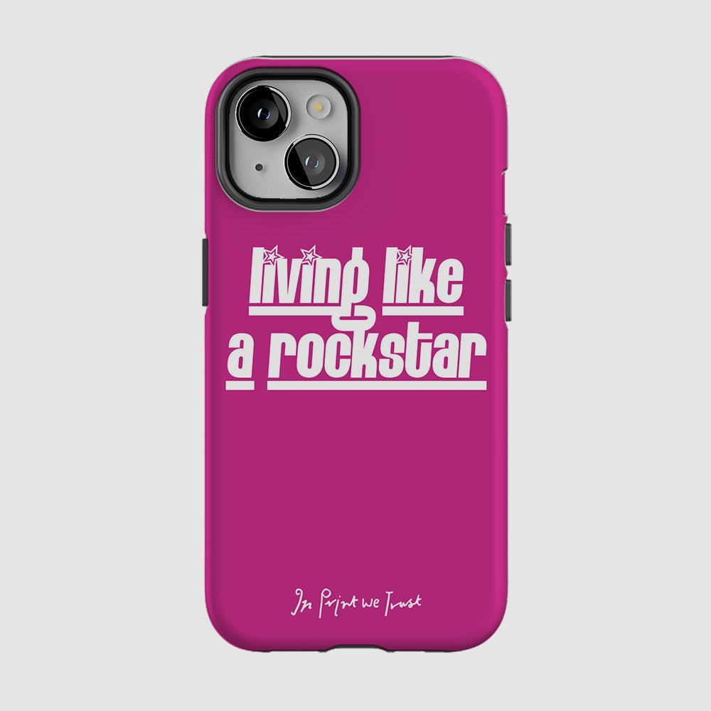 rockstar tough iPhone case - In Print We Trust