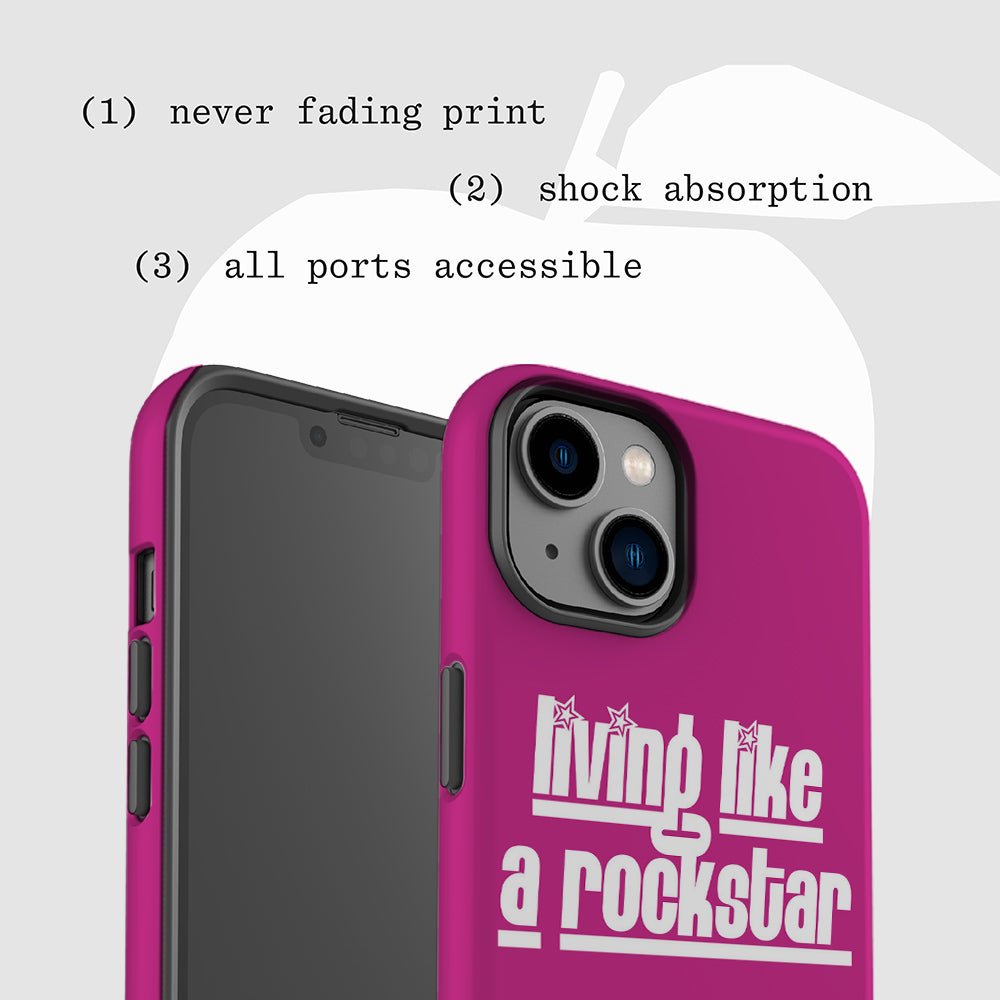 rockstar tough iPhone case - In Print We Trust