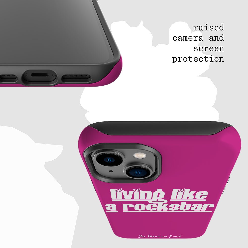 rockstar tough iPhone case - In Print We Trust