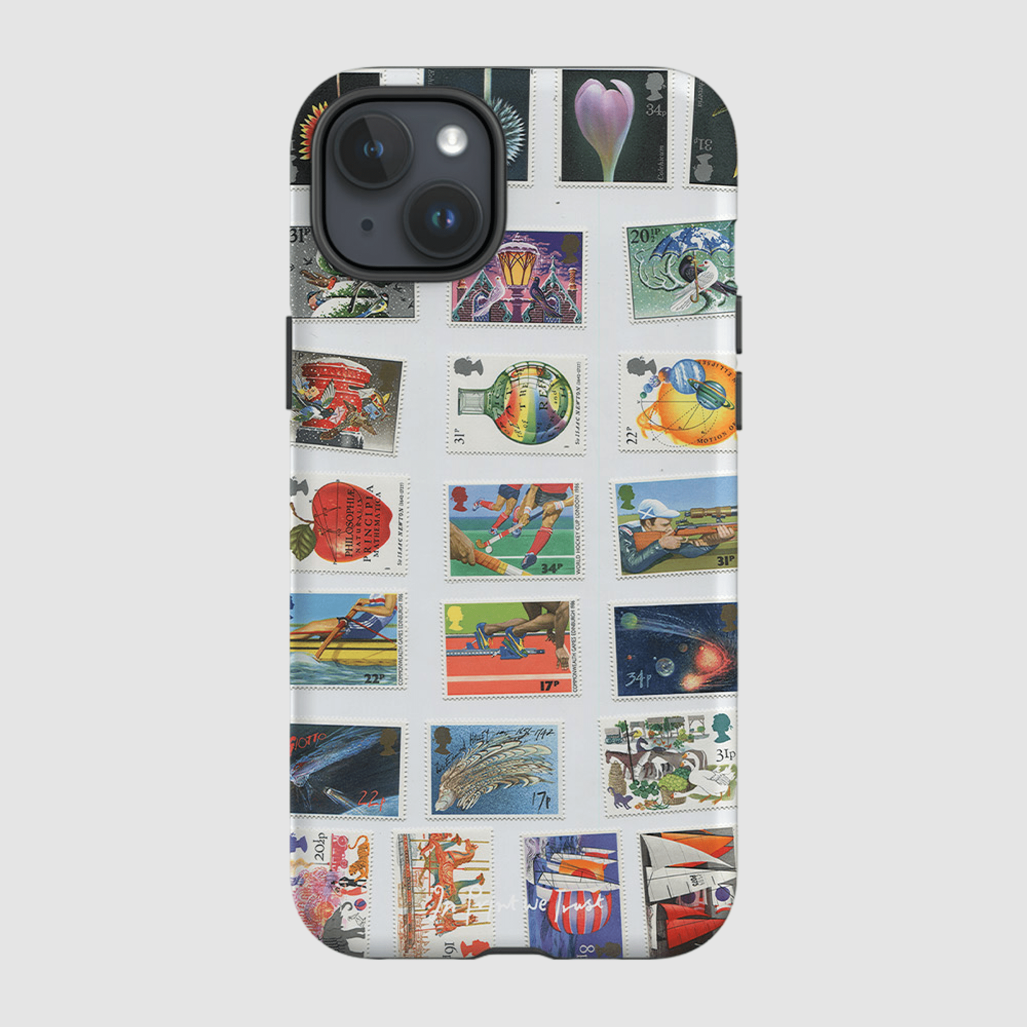 stamp tough iPhone case