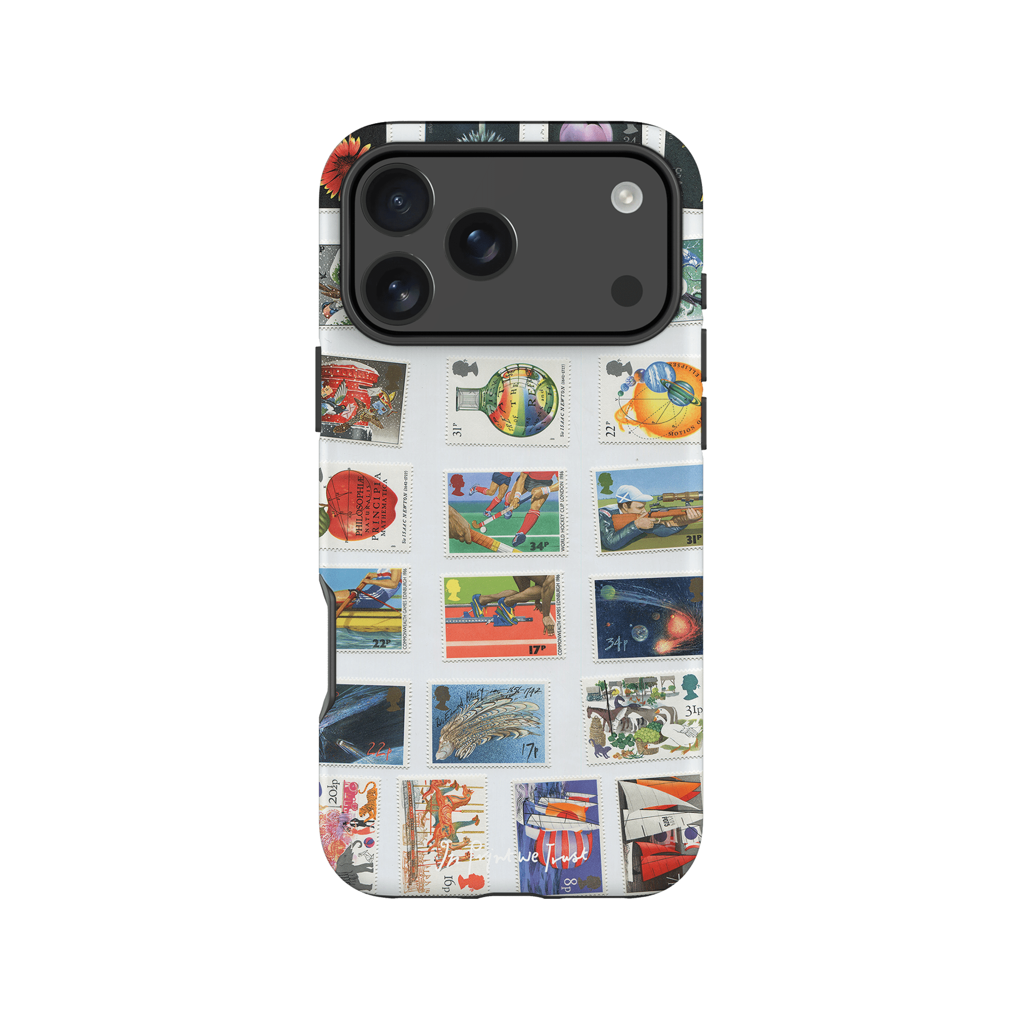 stamp tough iPhone case - In Print We Trust