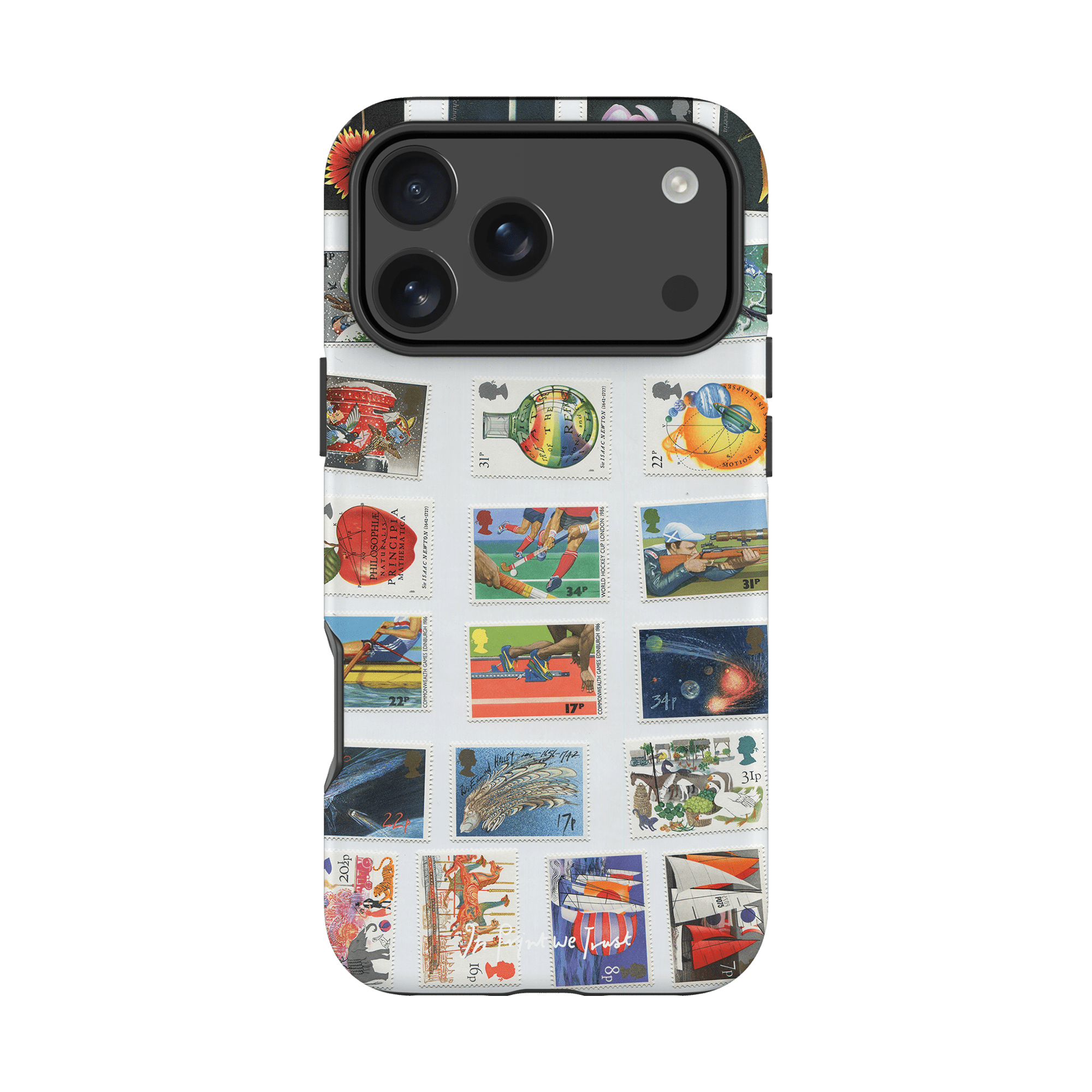 stamp tough iPhone case - In Print We Trust