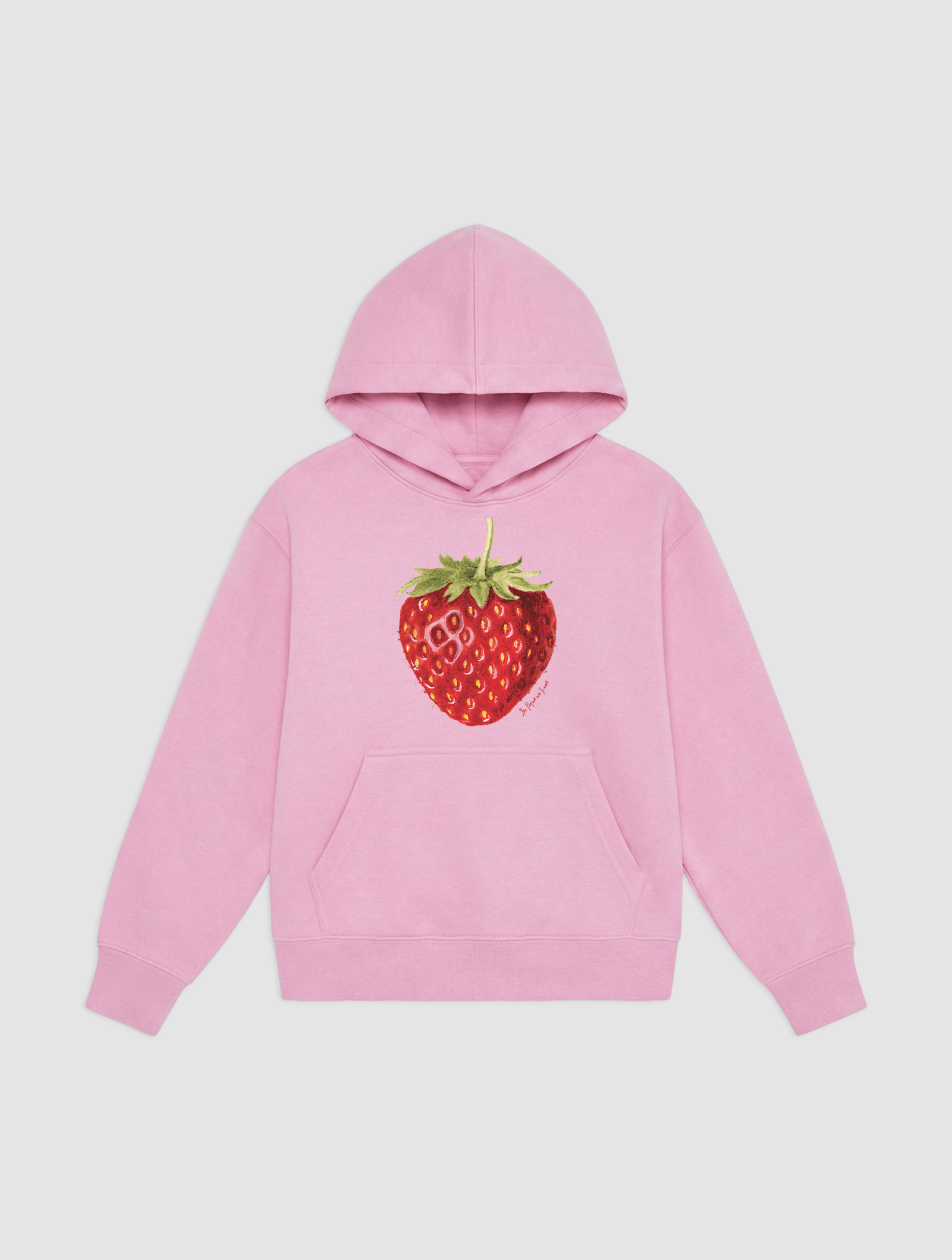 strawberry hoodie for kids - In Print We Trust