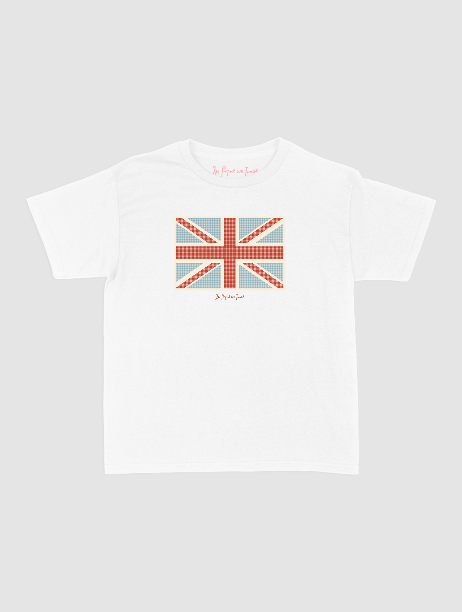 union jack baby tee - In Print We Trust