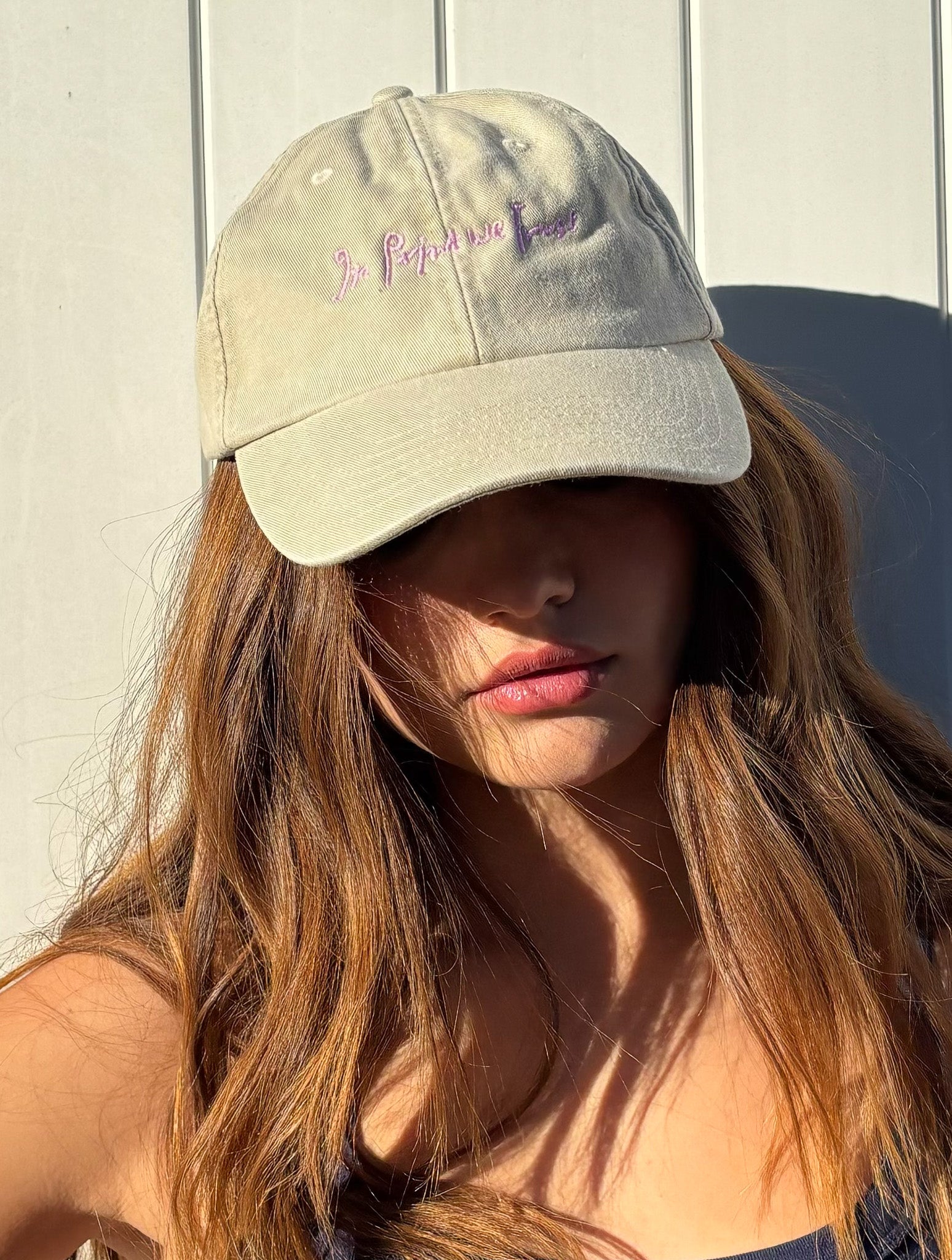 vintage sand cap - In Print We Trust