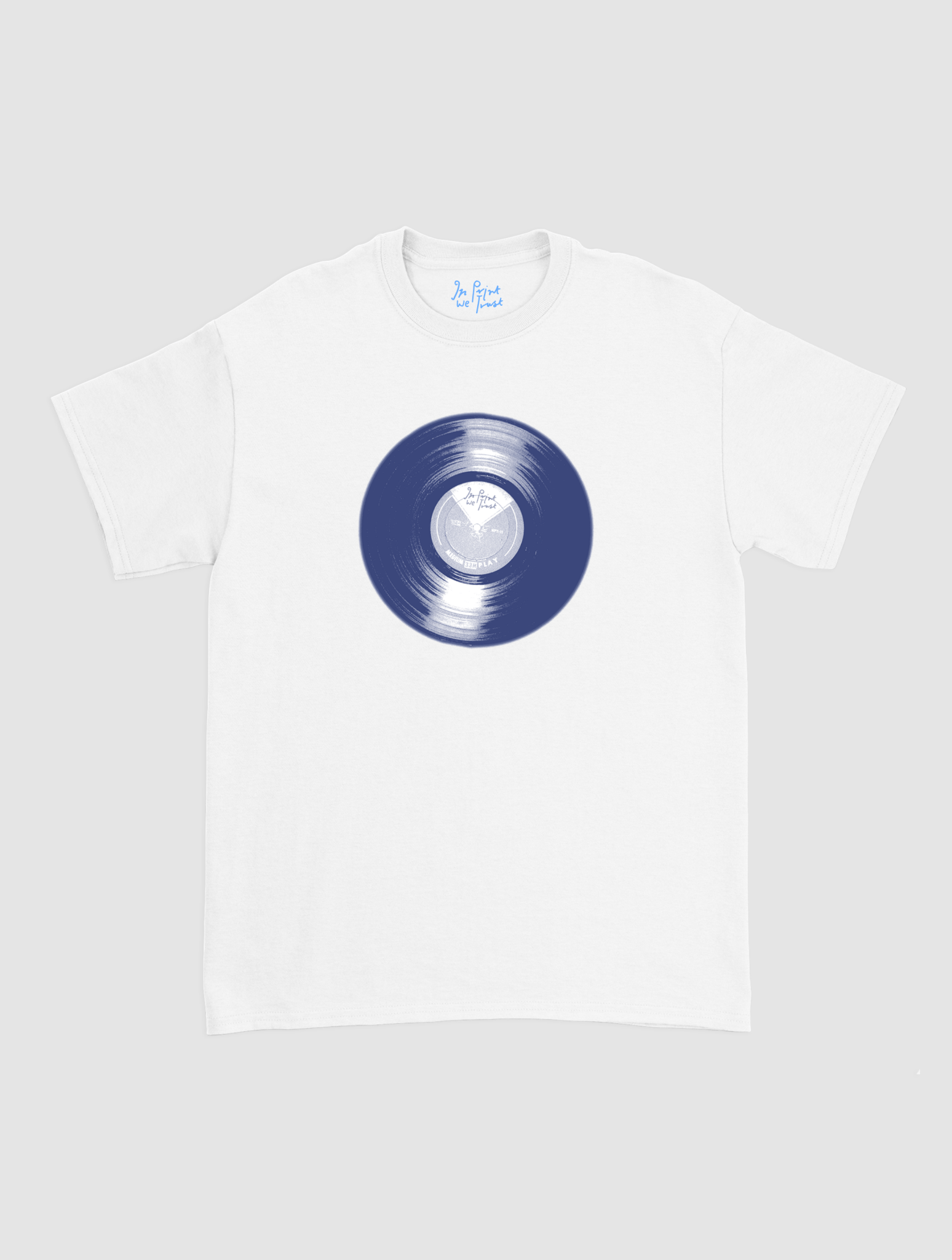 vinyl classic tee - In Print We Trust