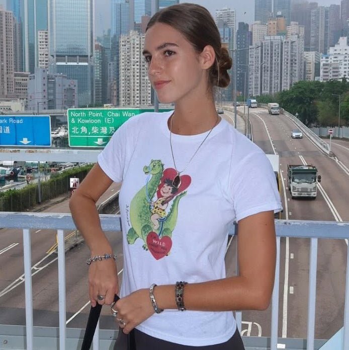 wild about you baby tee - In Print We Trust