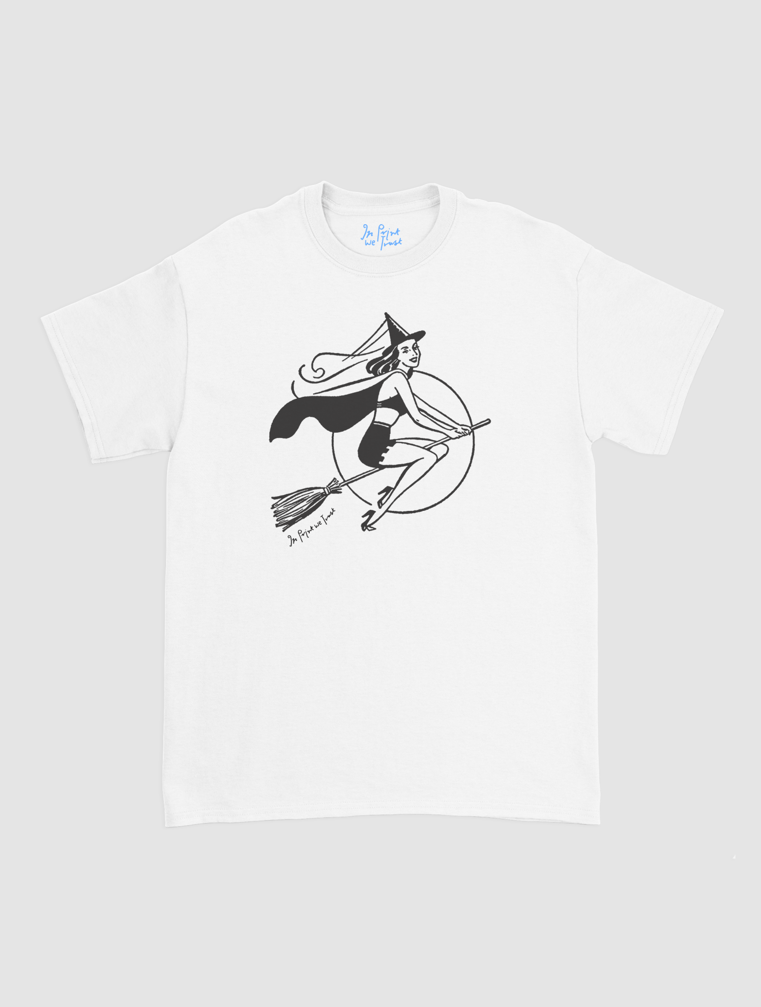 witch classic tee - In Print We Trust