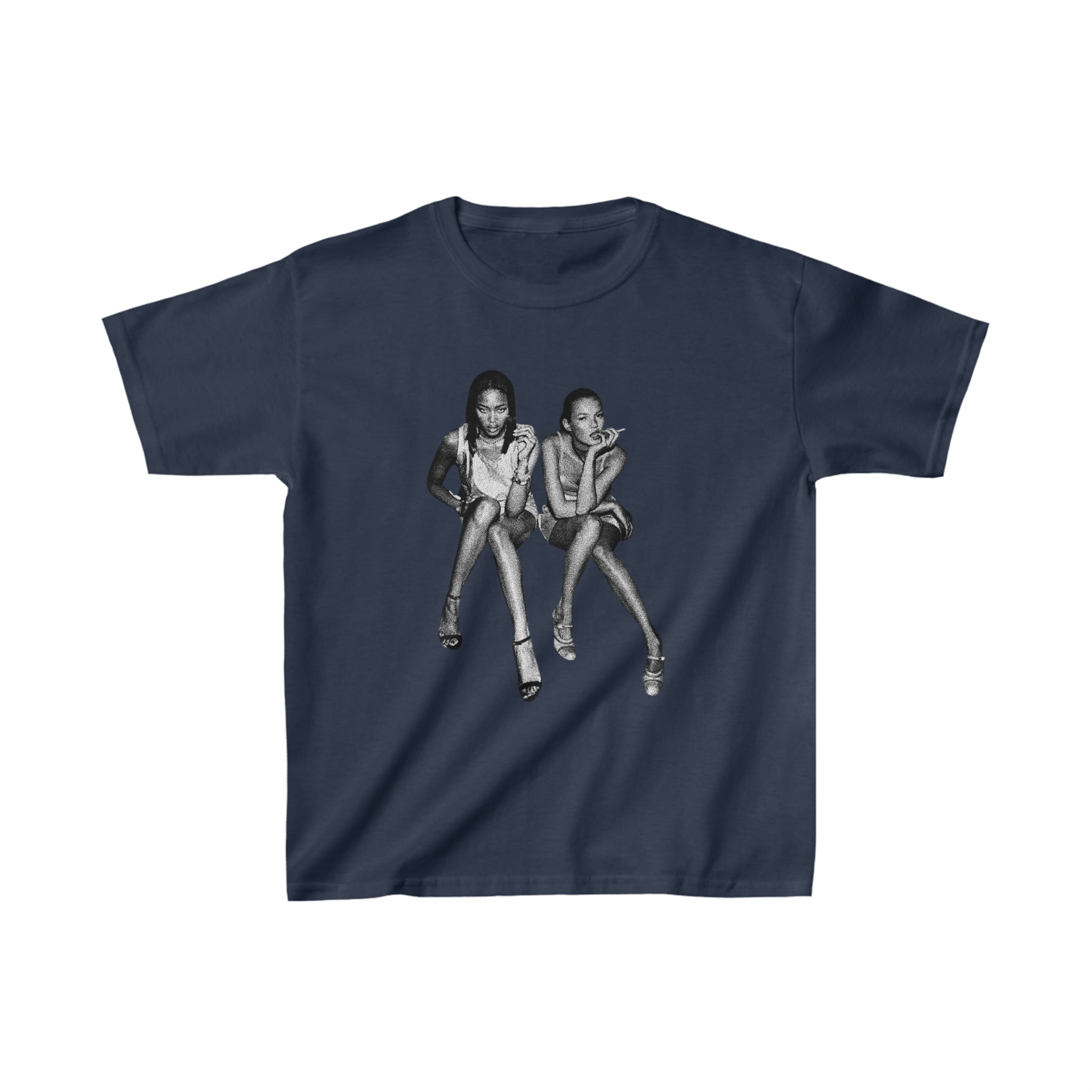 'After Party' baby tee - In Print We Trust