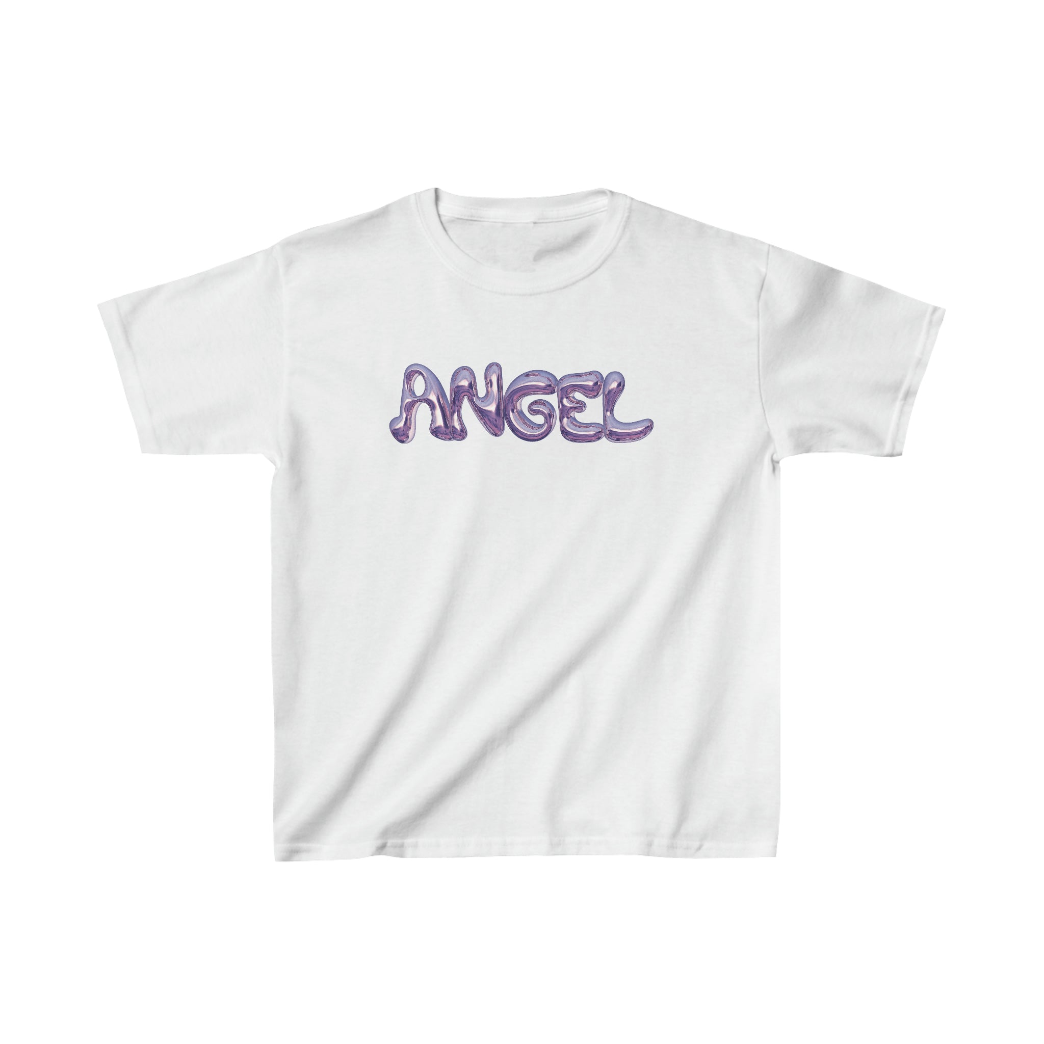 'ANGEL' baby tee - In Print We Trust