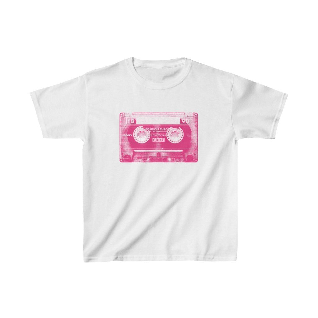 'Face the Music' baby tee - In Print We Trust