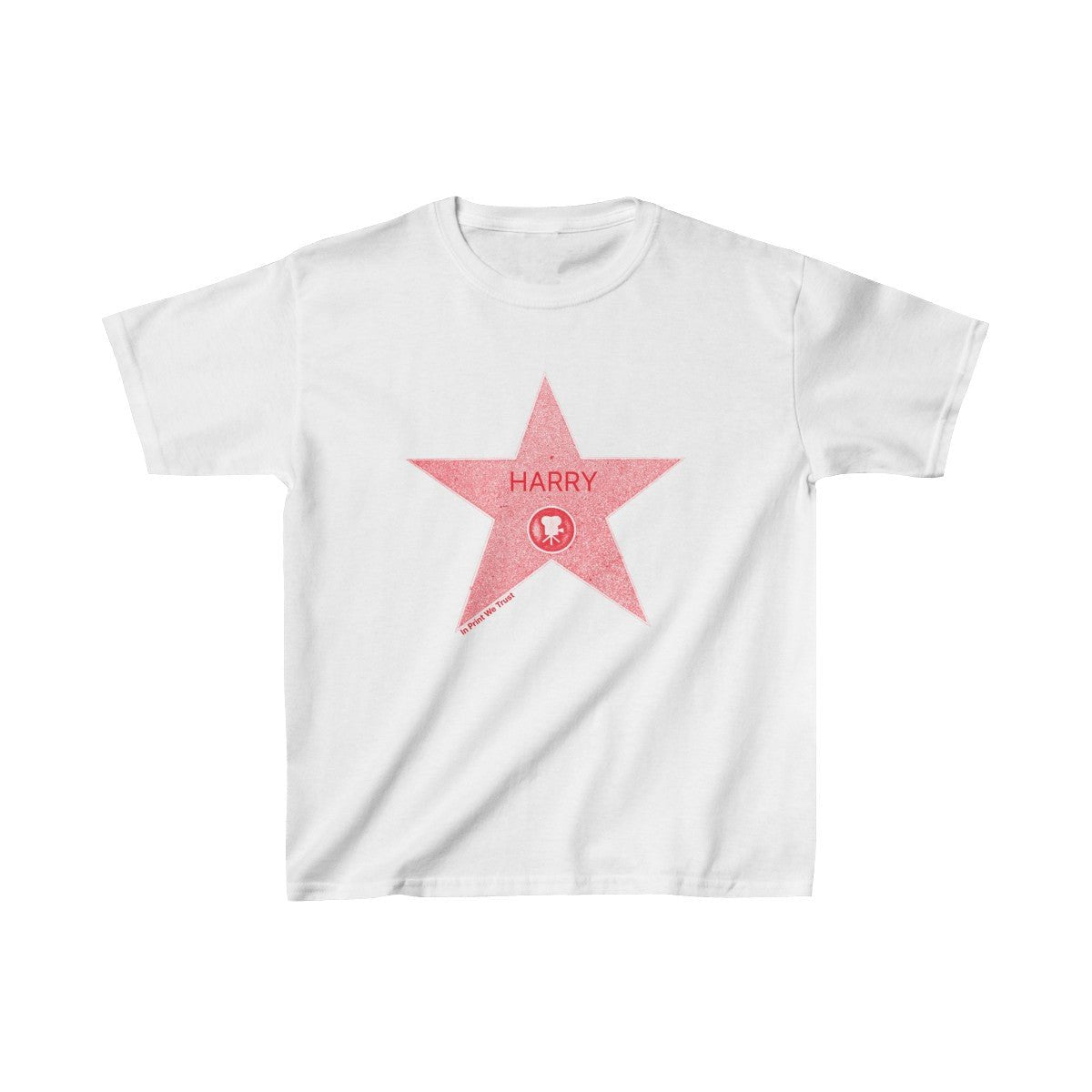 'Hollywood Star' custom baby tee - In Print We Trust