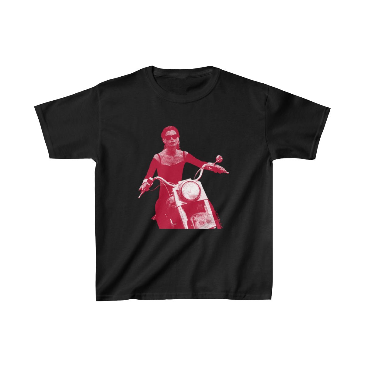 'Hop On' baby tee - In Print We Trust