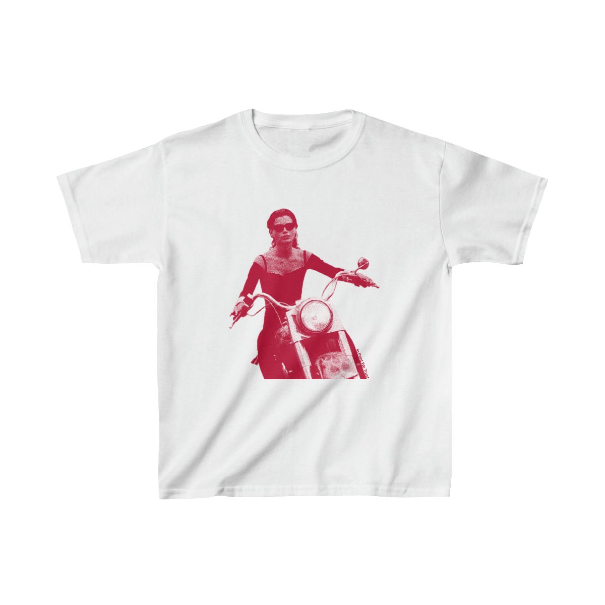 'Hop On' baby tee - In Print We Trust