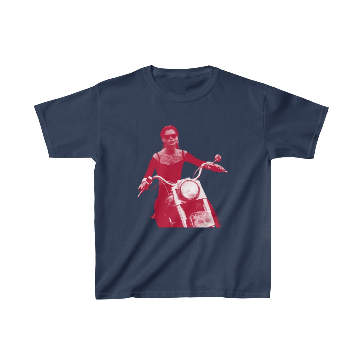 'Hop On' baby tee - In Print We Trust