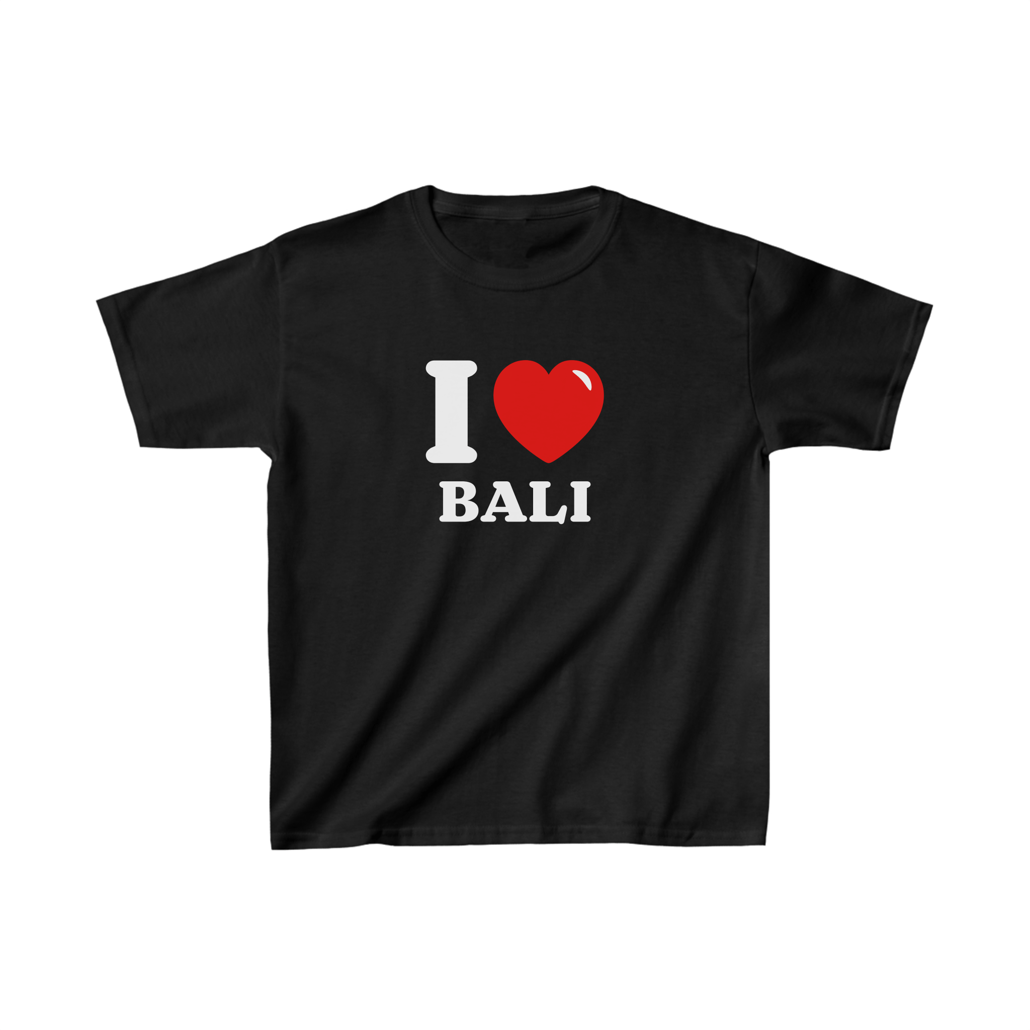 'I love Bali' baby tee - In Print We Trust