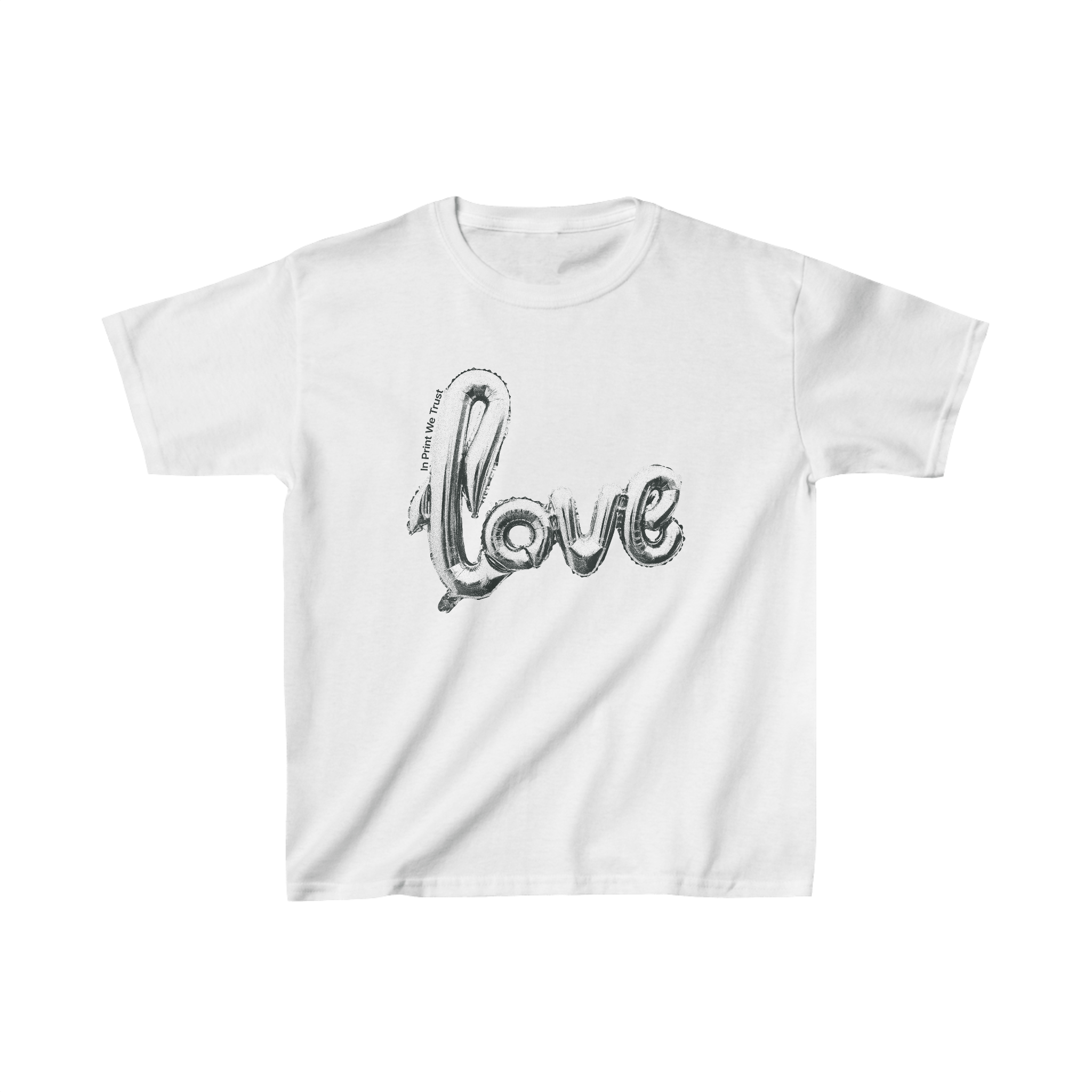 'Love' baby tee - In Print We Trust