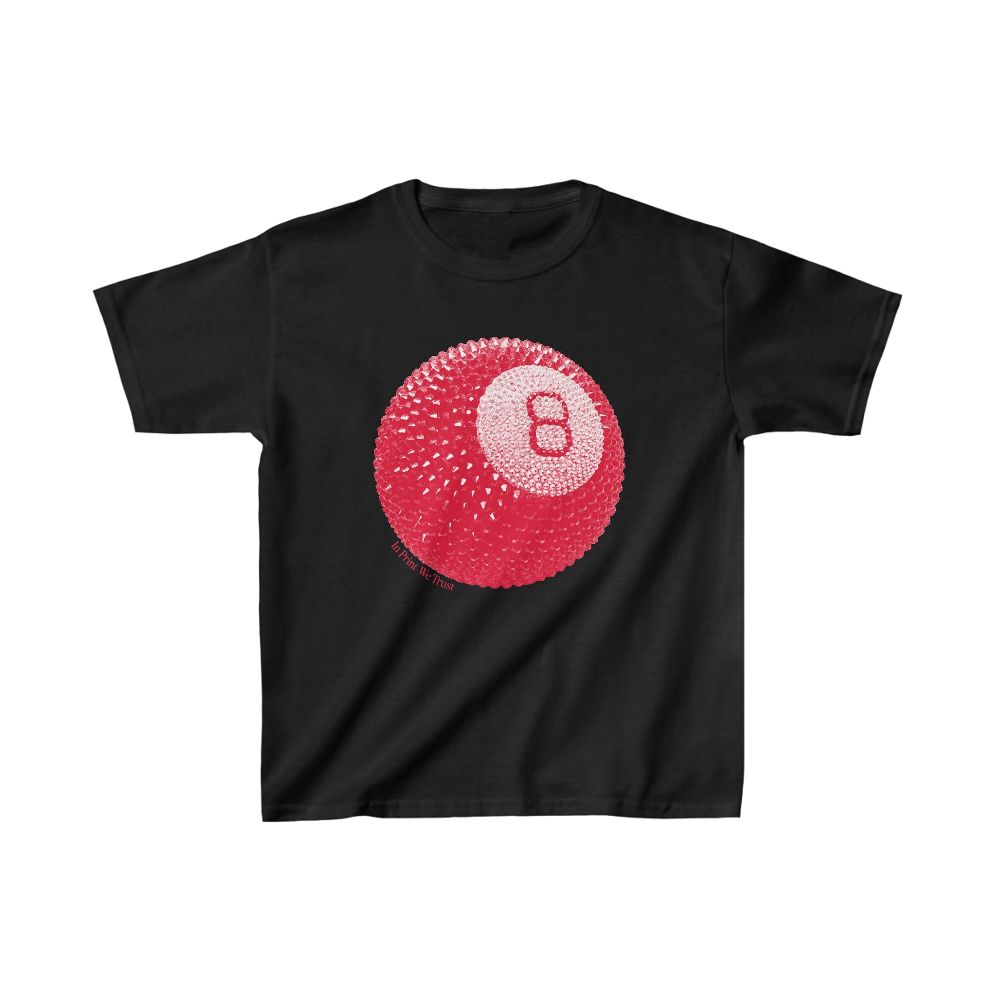 'Lucky Shot' baby tee - In Print We Trust