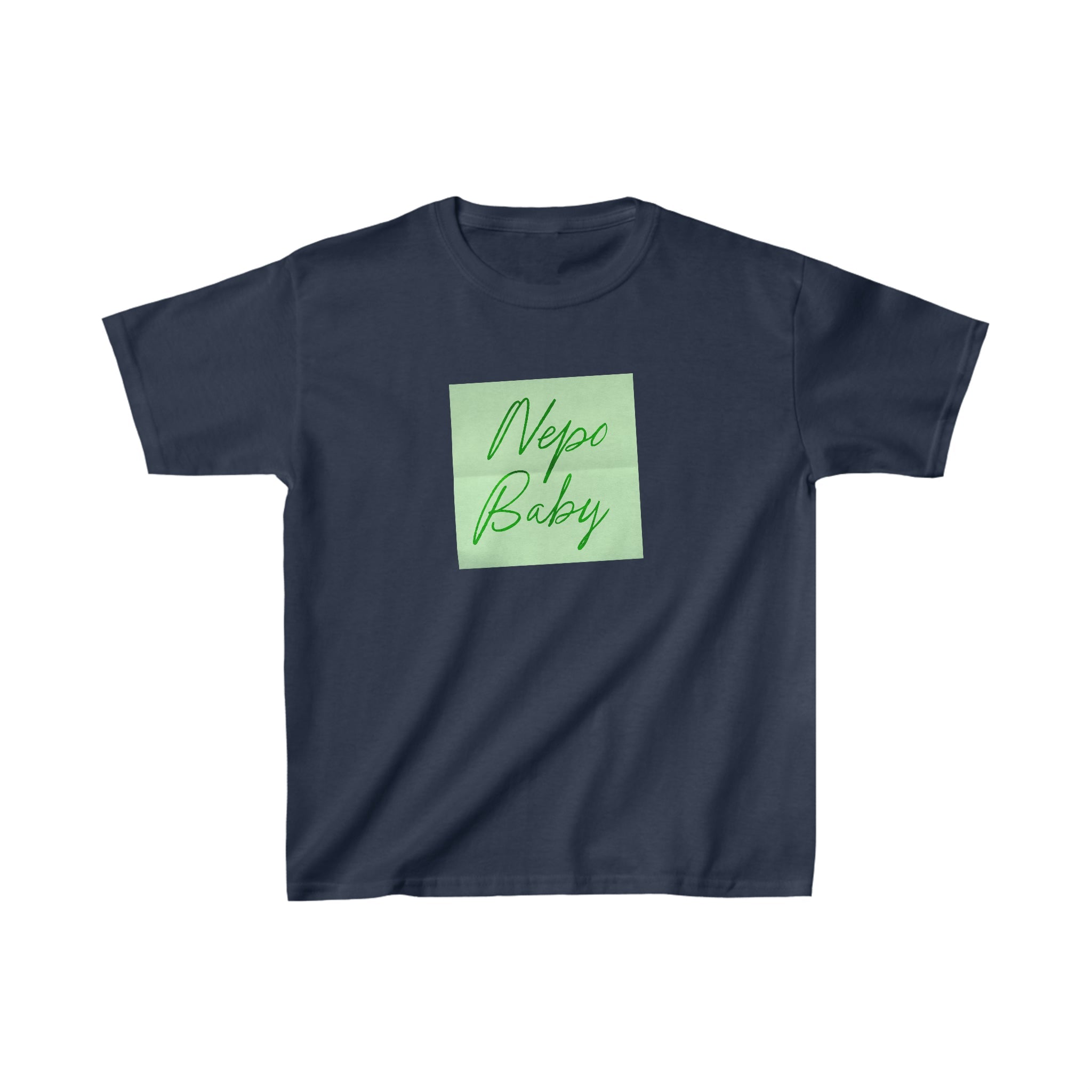 'Nepo Baby' baby tee - In Print We Trust
