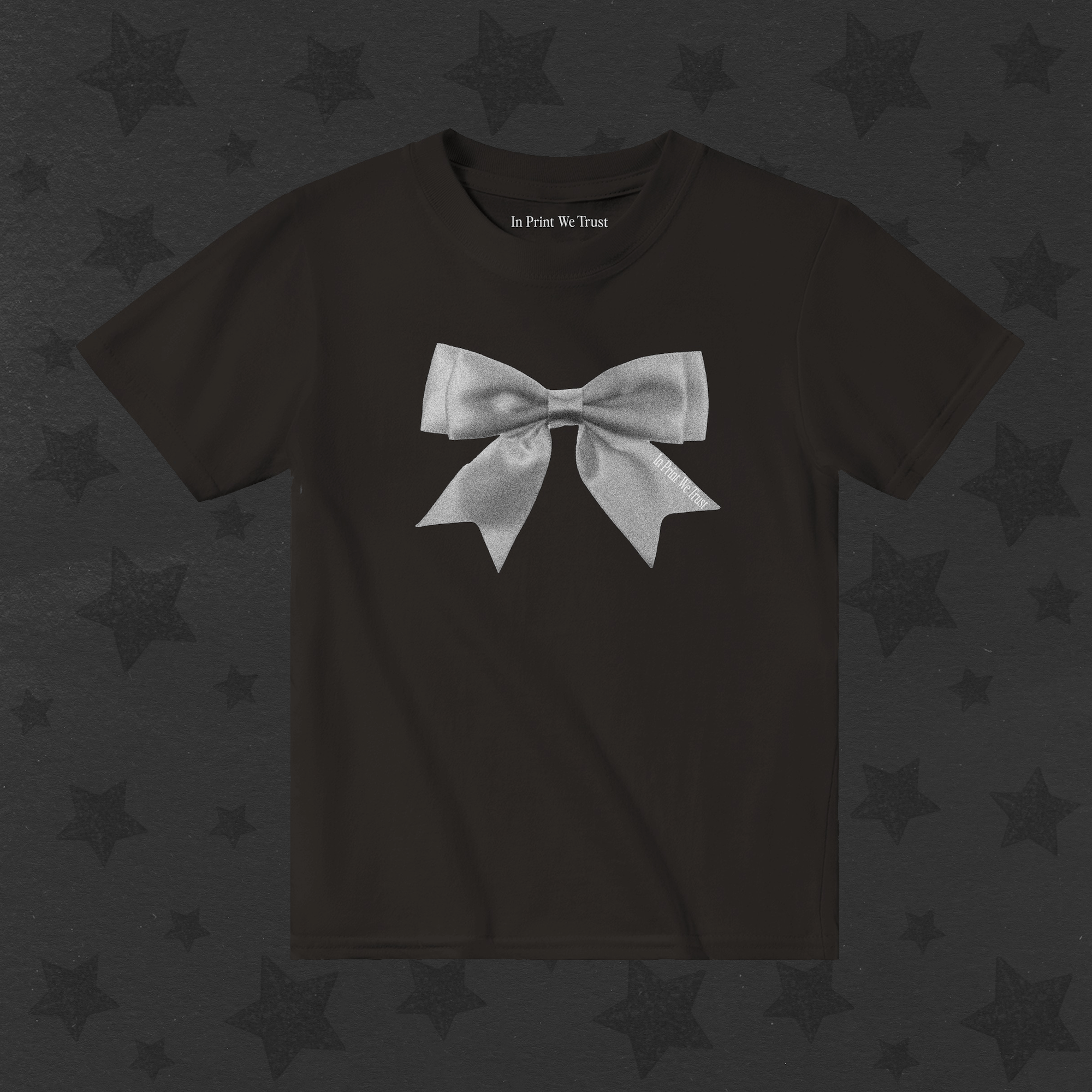'Put a Bow On It' premium baby tee - In Print We Trust