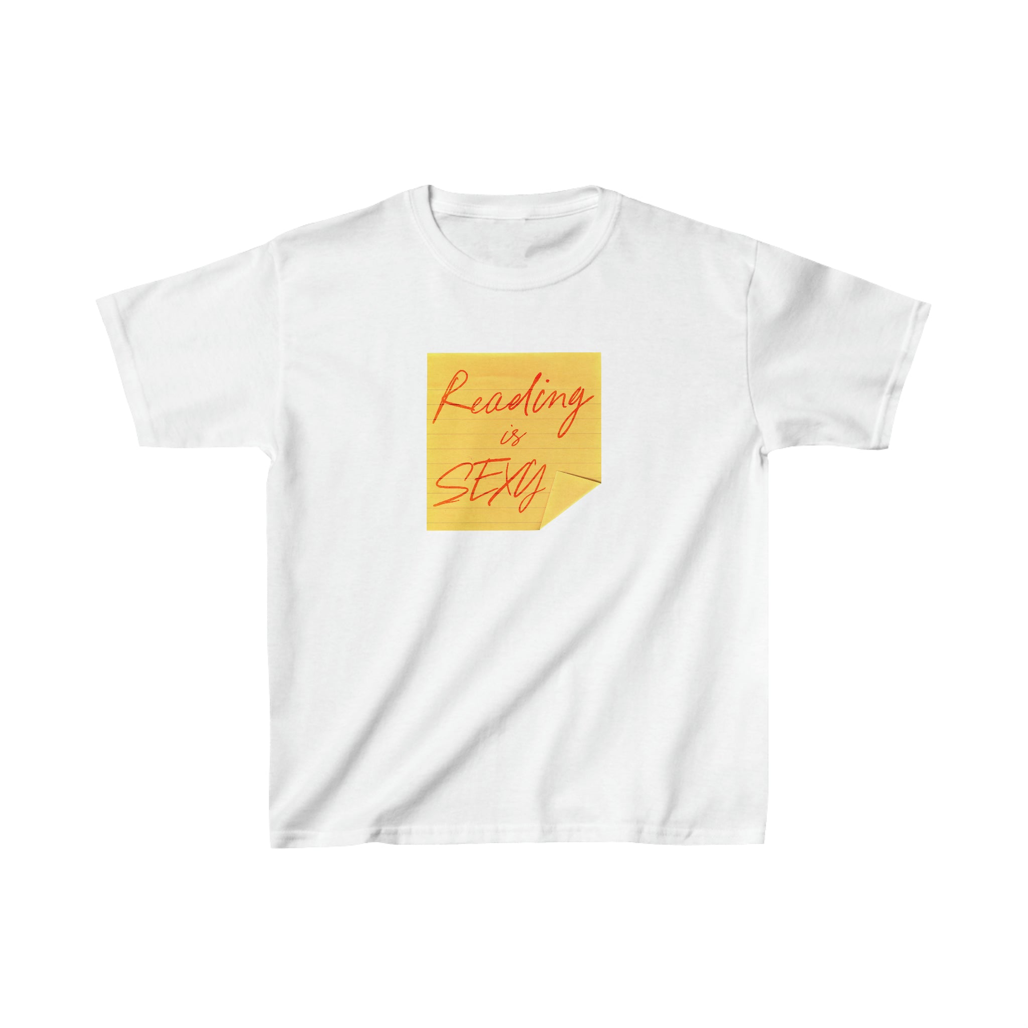 'Reading is SEXY!' baby tee - In Print We Trust