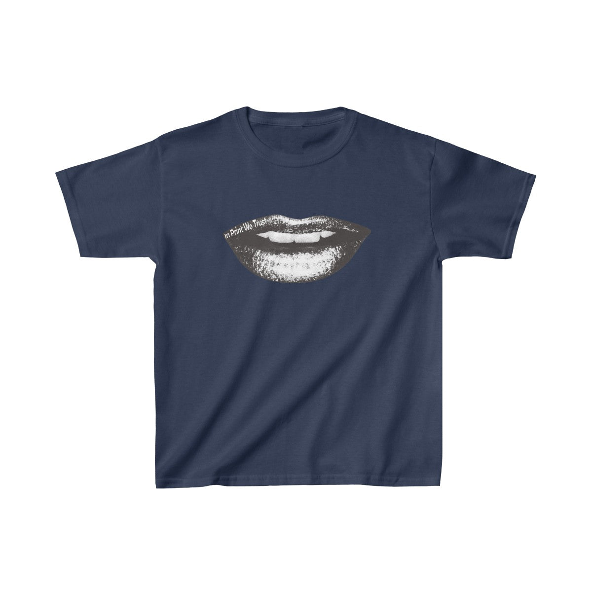 'Smile' baby tee - In Print We Trust