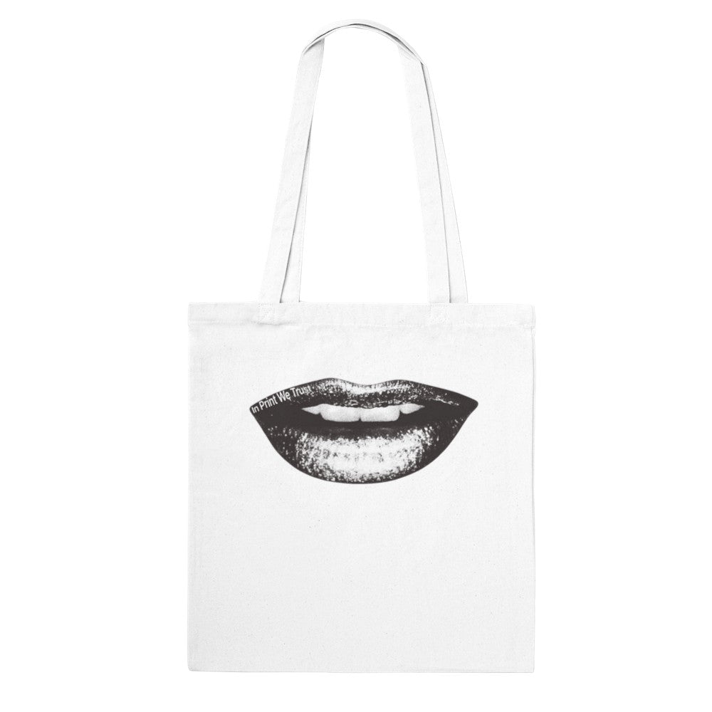 'Smile' tote bag - In Print We Trust