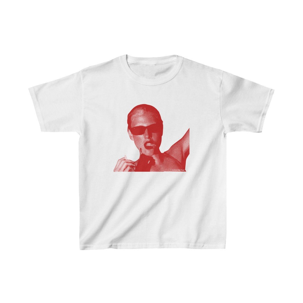 'Smoking Hot' baby tee - In Print We Trust