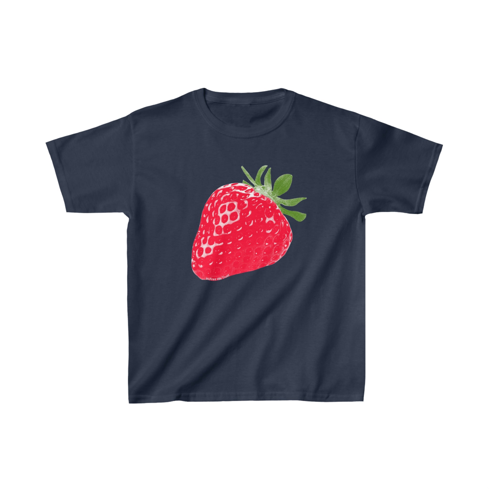 'Strawberry Fields' baby tee - In Print We Trust
