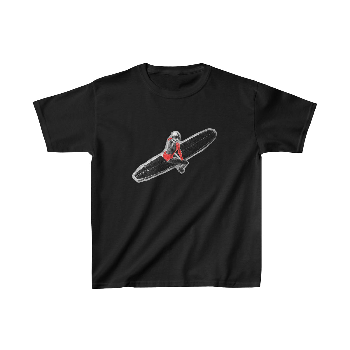 'Surf's Up' baby tee - In Print We Trust