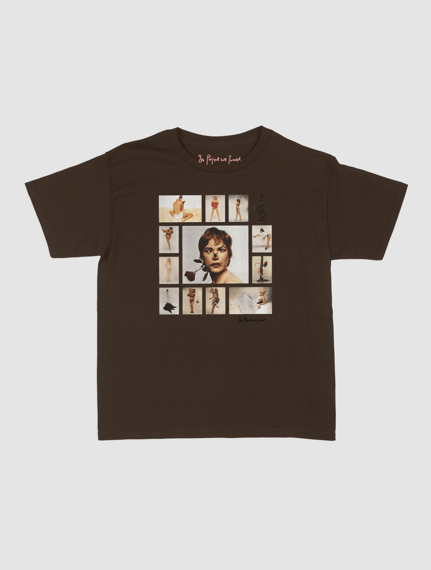 1960s baby tee - In Print We Trust